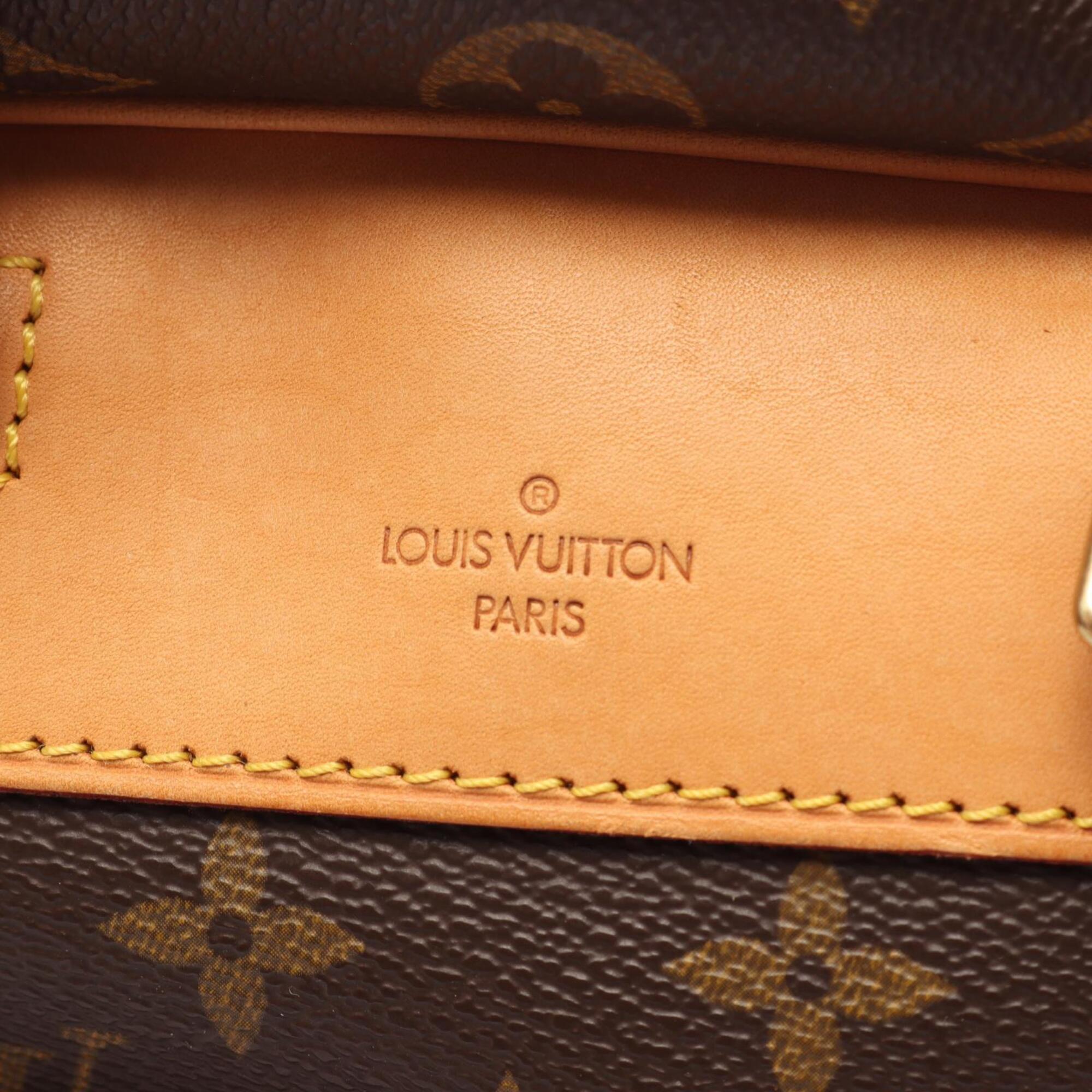 Louis Vuitton Brown Monogram Monogram Leather Handbag (Pre-Owned)