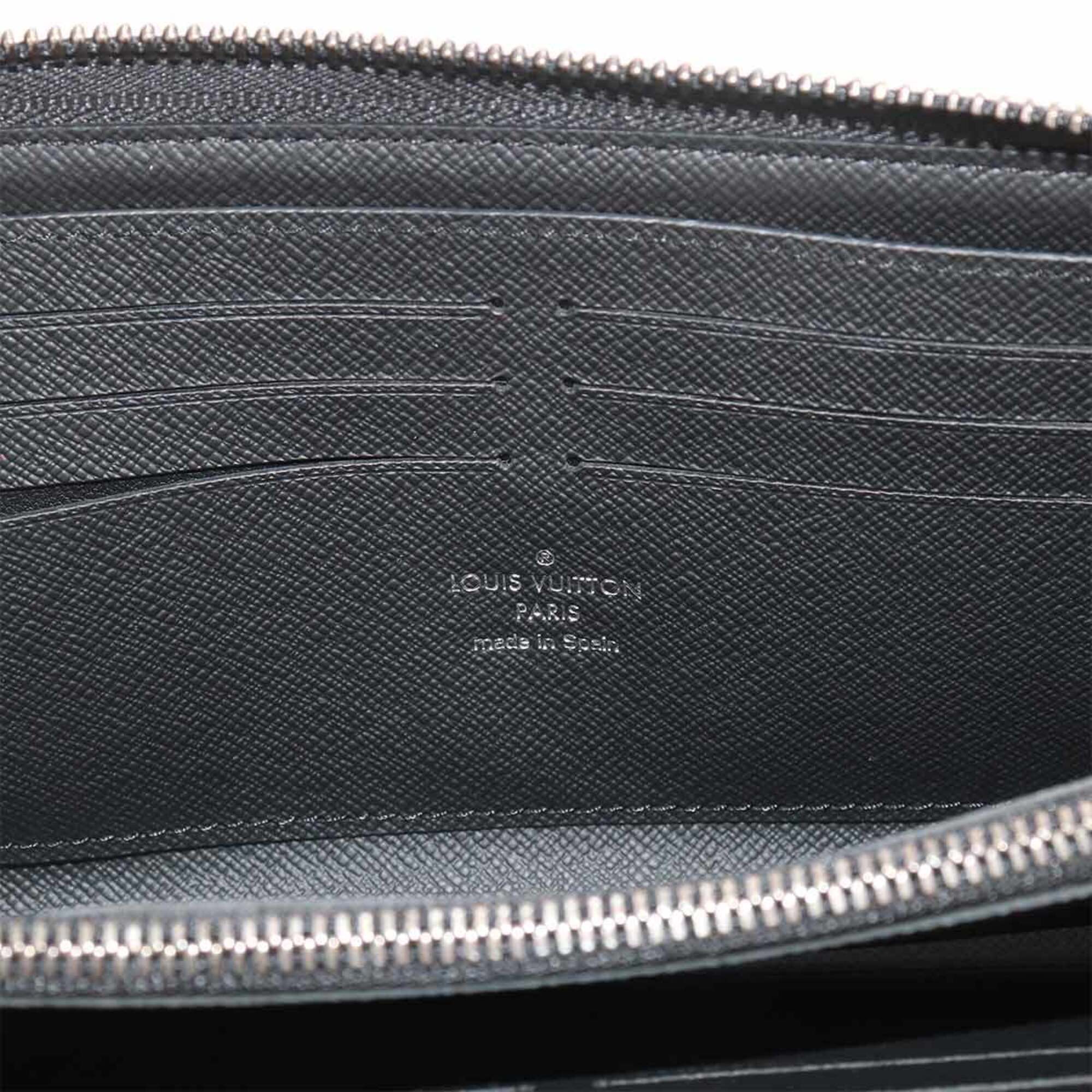 Louis Vuitton Monogram Eclipse Monogram Eclipse Monogram Eclipse Long Wallet (Bi-Fold) (Pre-Owned)