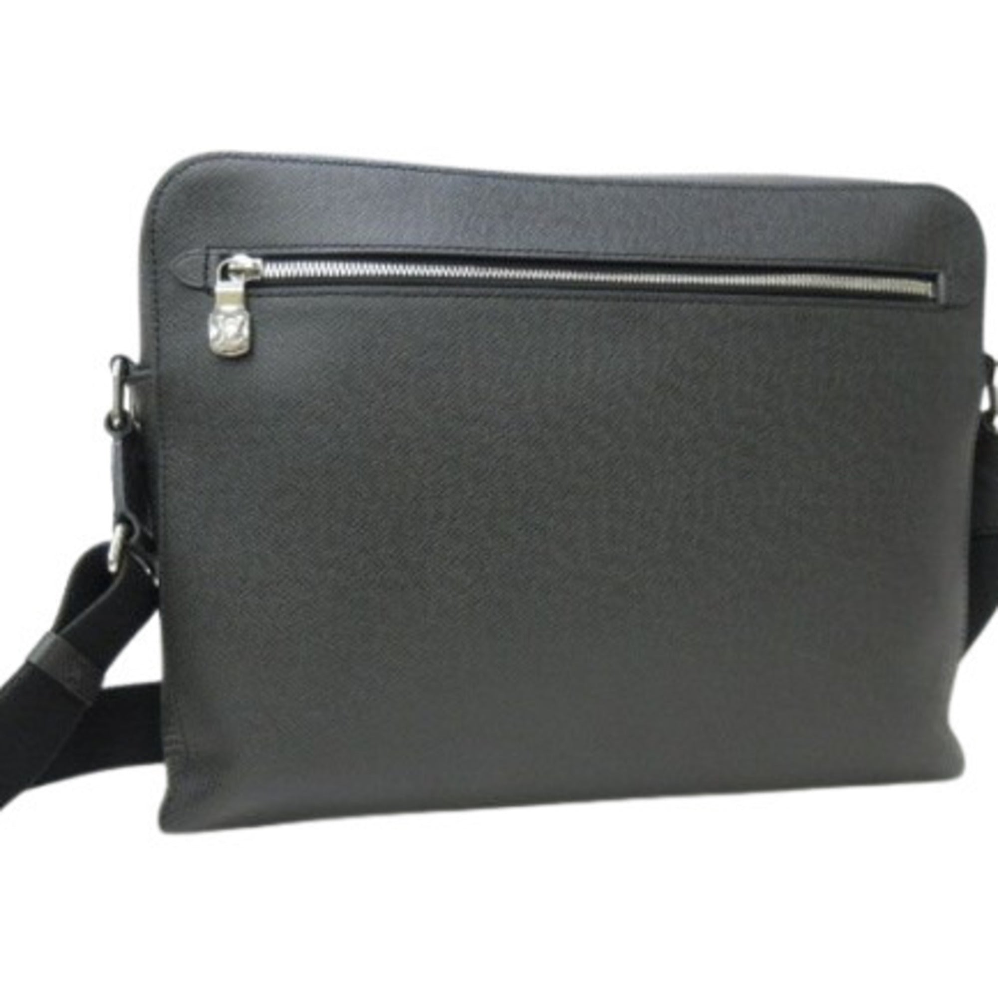 Louis Vuitton Ardoise Taiga Leather Messenger Bag Shoulder Bag (Pre-Owned)