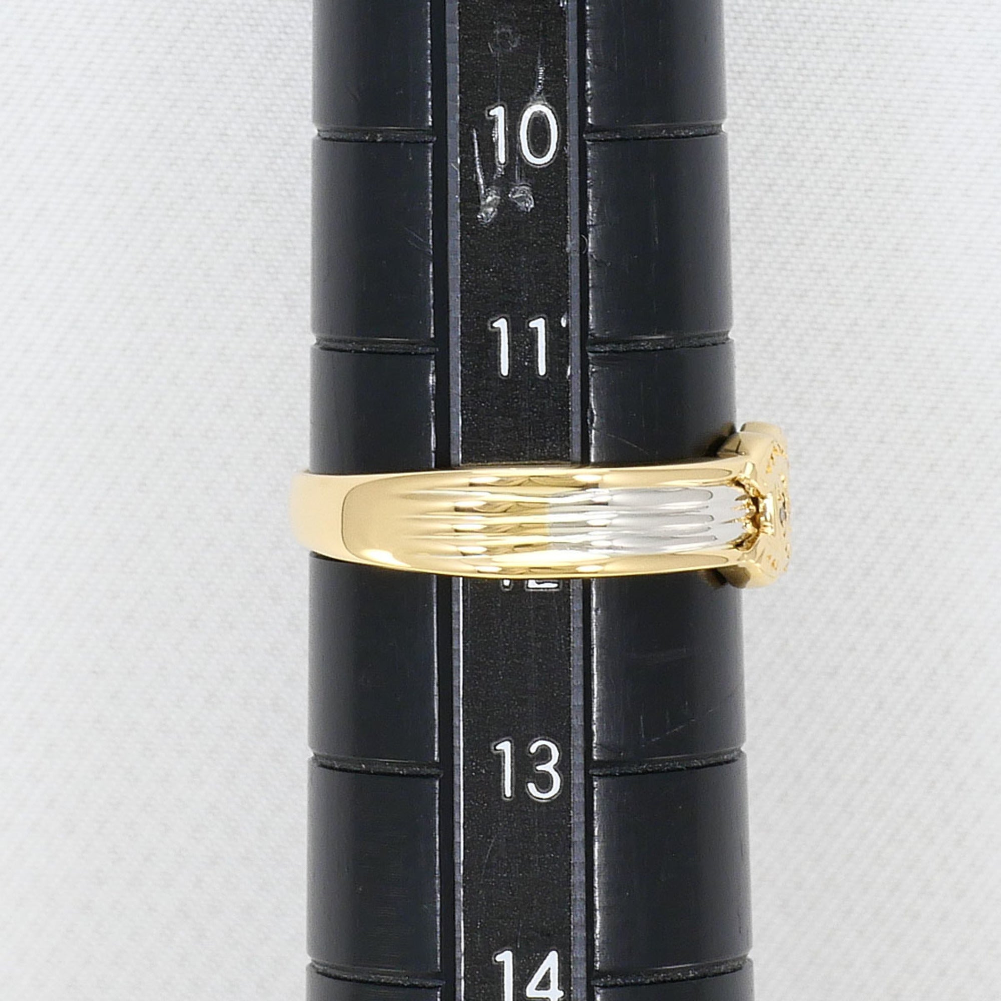 Unbranded Platinum Yellow Gold Yellow Gold (18K) Platinum 900 Band Ring (Pre-Owned)