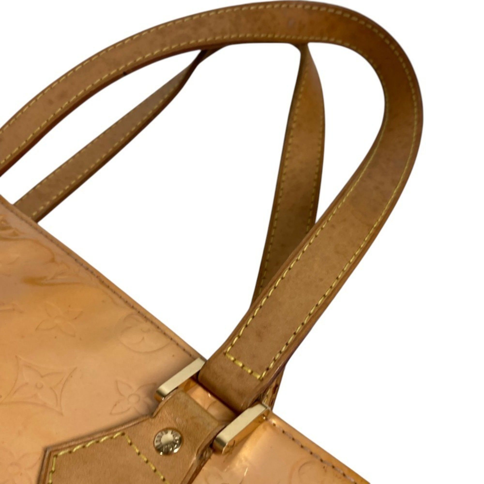 Louis Vuitton Pink Rose Monogram Vernis Shoulder Bag Tote Bag (Pre-Owned)