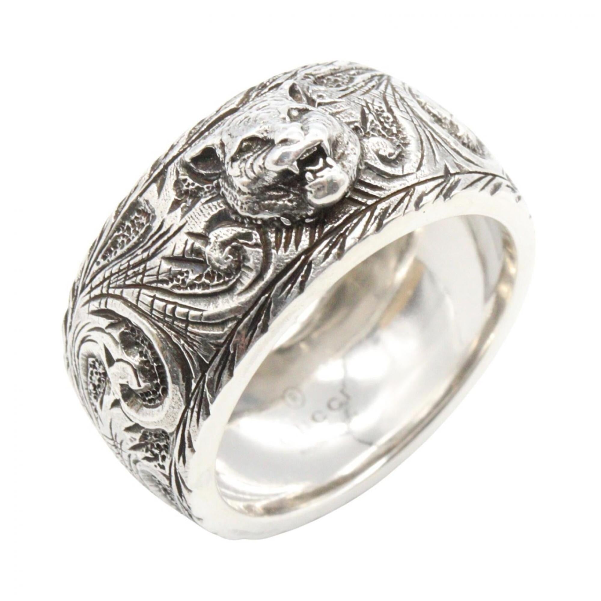 Gucci Silver Silver 925 Band Ring (Pre-Owned)
