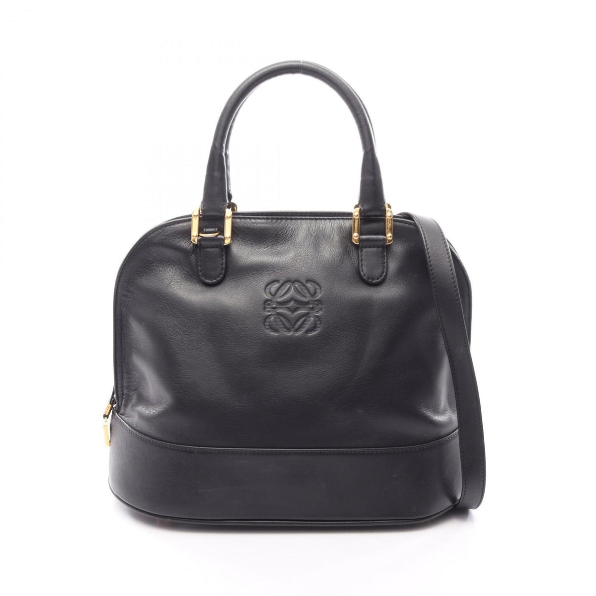 Loewe Black Leather Handbag (Pre-Owned)