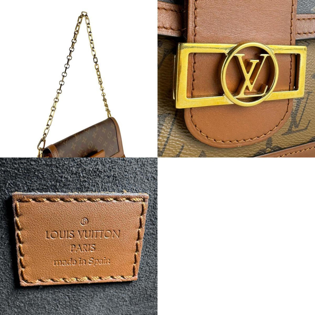 Louis Vuitton Brown Monogram Shoulder Bag (Pre-Owned)