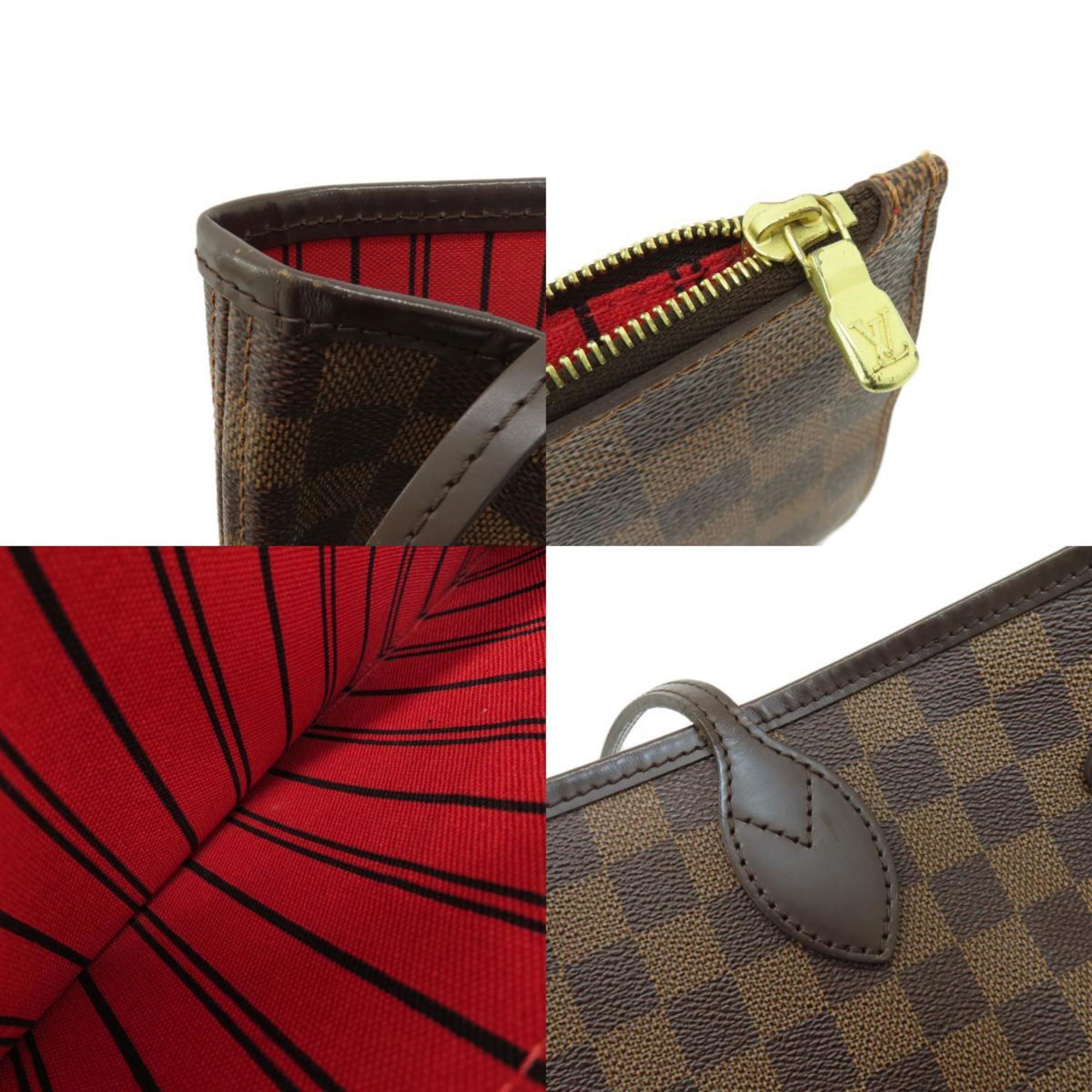 Louis Vuitton Damier Brown Damier Canvas Ebene Damier Canvas Tote Bag (Pre-Owned)