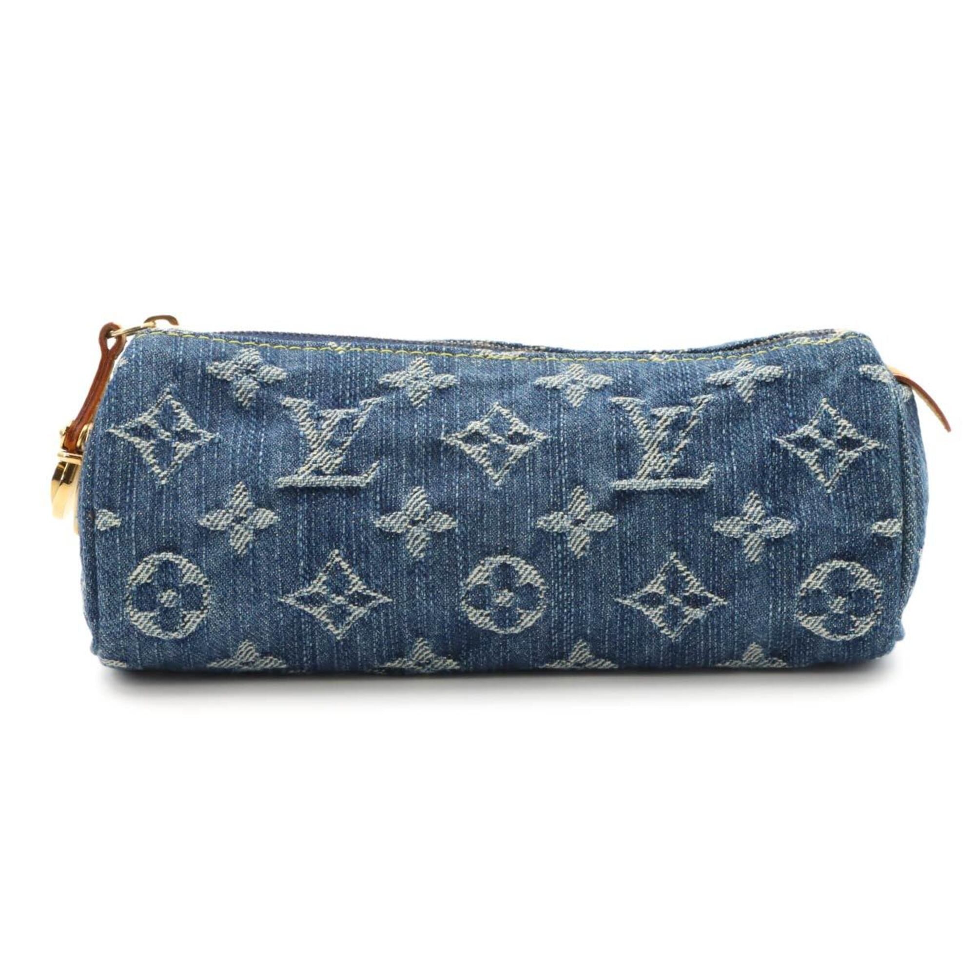 Louis Vuitton Monogram Monogram Denim Handbag Pouch (Pre-Owned)