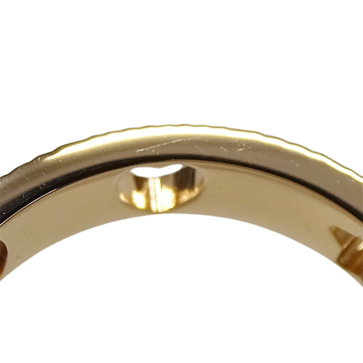Gucci Pink Gold Pink Gold (18K) Band Ring (Pre-Owned)