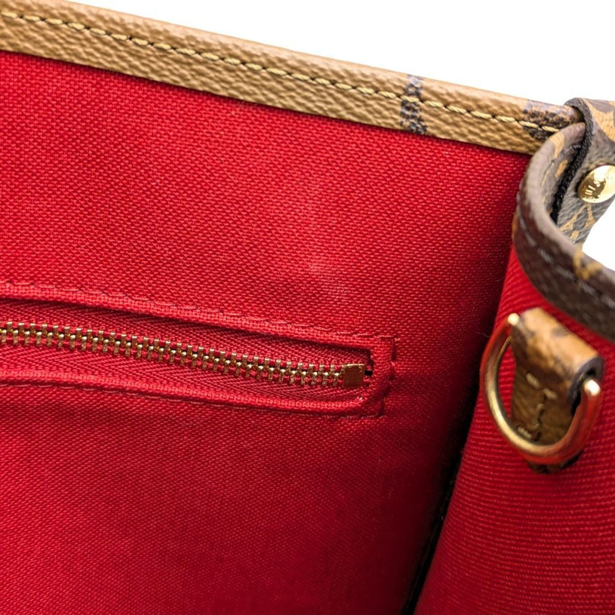 Louis Vuitton Brown Monogram Monogram Reverse Handbag (Pre-Owned)