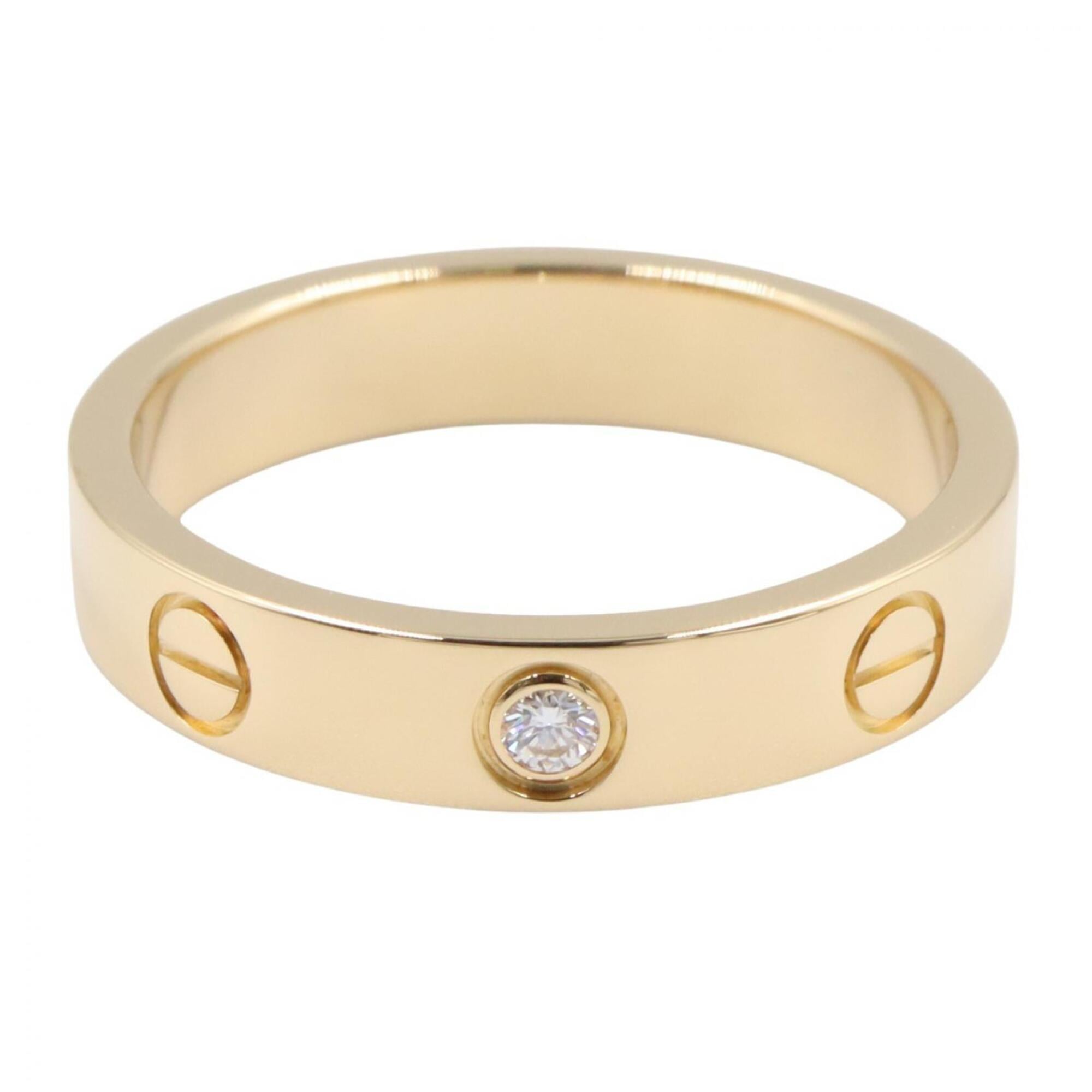Cartier Gold Clear Yellow Gold (18K) Band Ring (Pre-Owned)