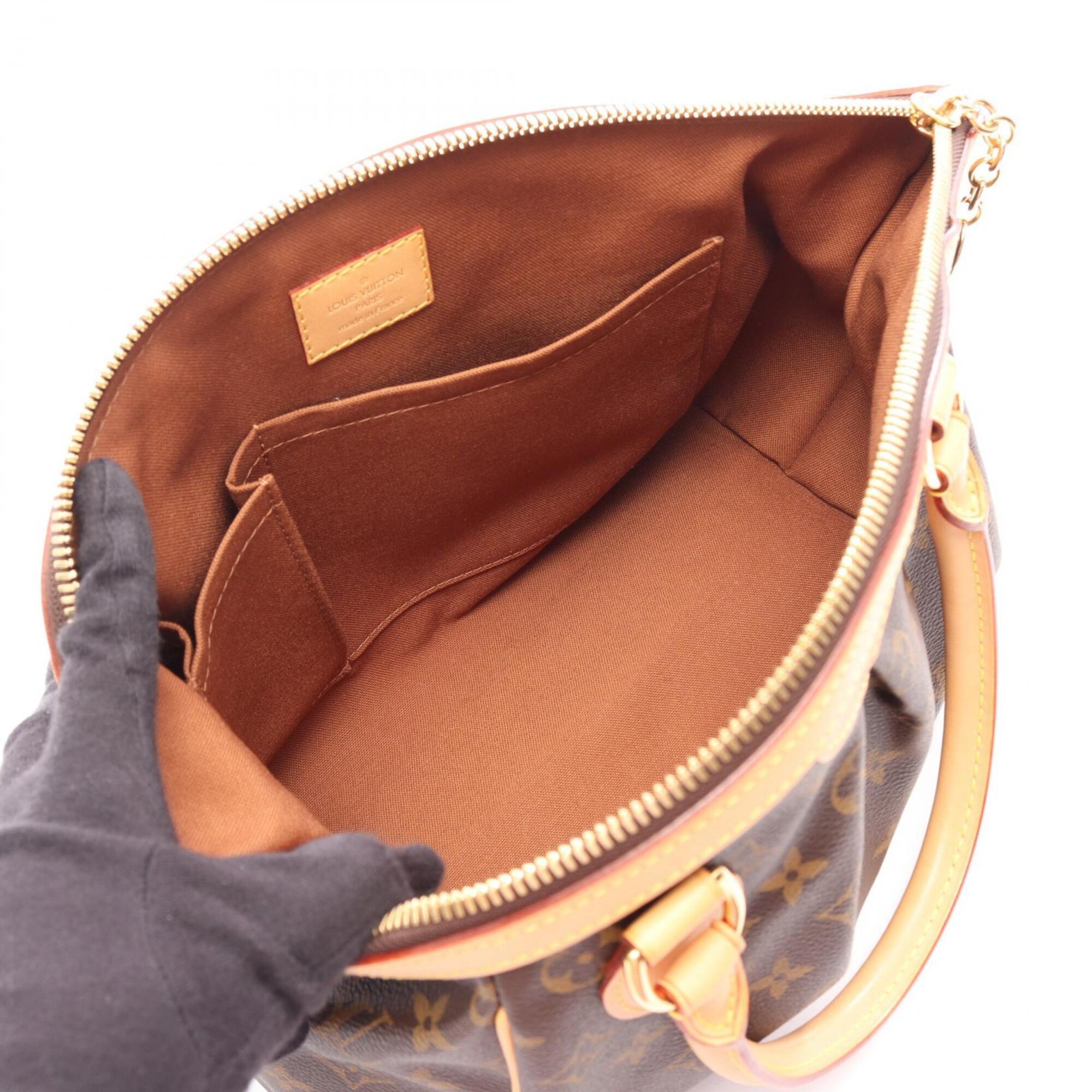 Louis Vuitton Brown Pvc Leather Handbag (Pre-Owned)
