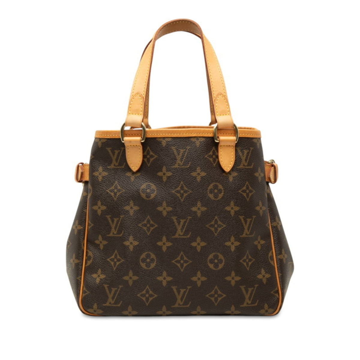 Louis Vuitton Brown Monogram Pvc Leather Handbag Tote Bag (Pre-Owned)