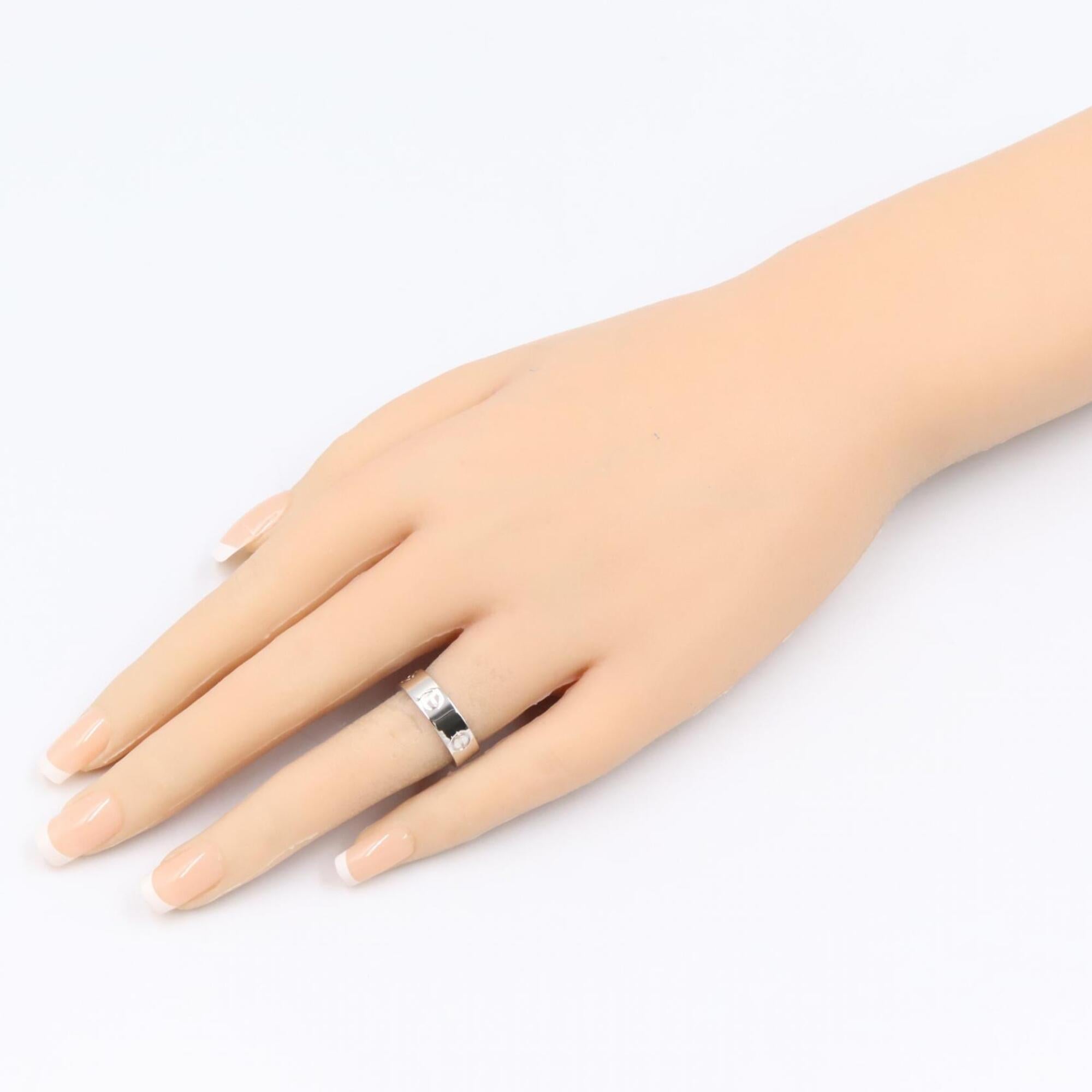 Cartier Silver White Gold (18K) Band Ring (Pre-Owned)