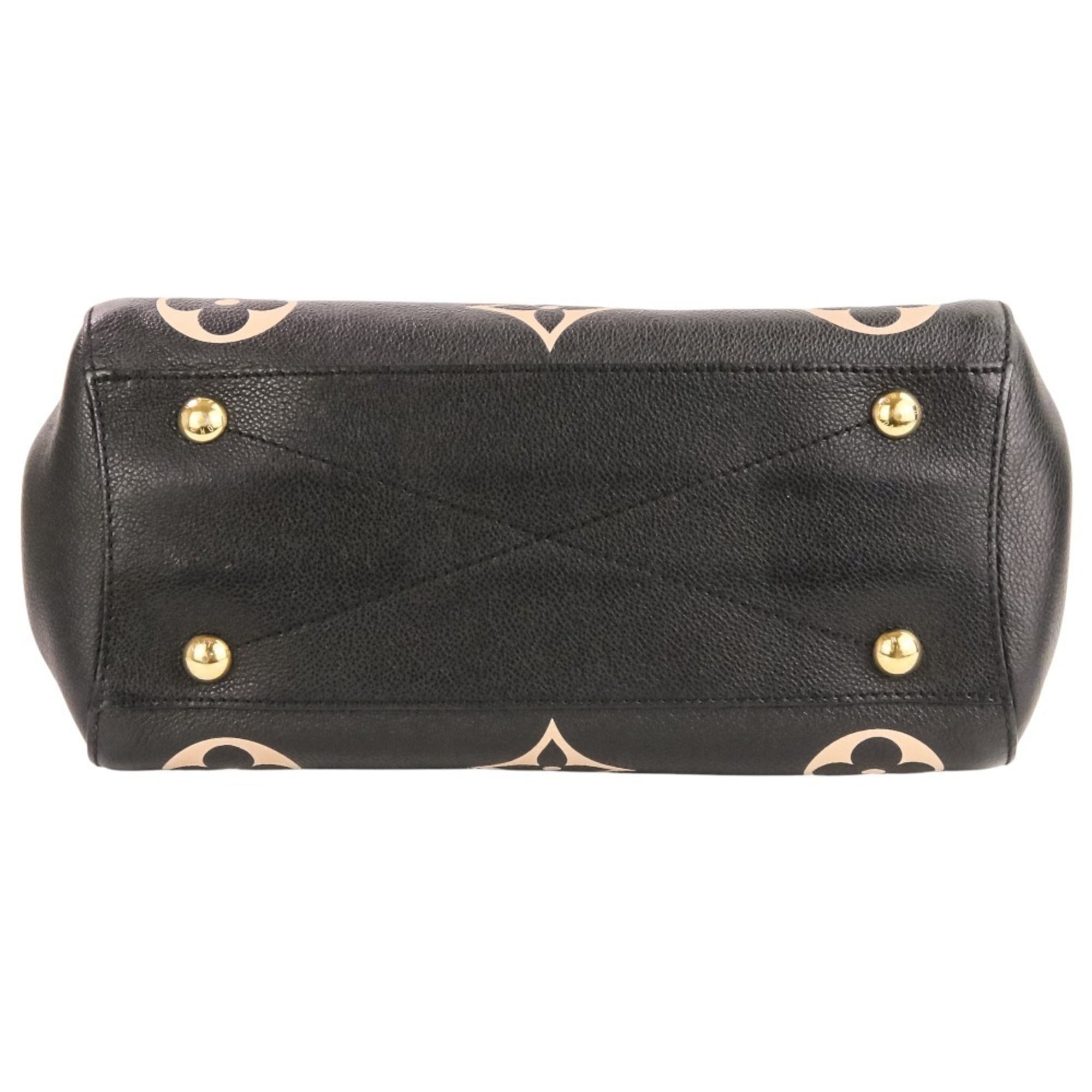 Louis Vuitton Black Monogram Empreinte Handbag (Pre-Owned)