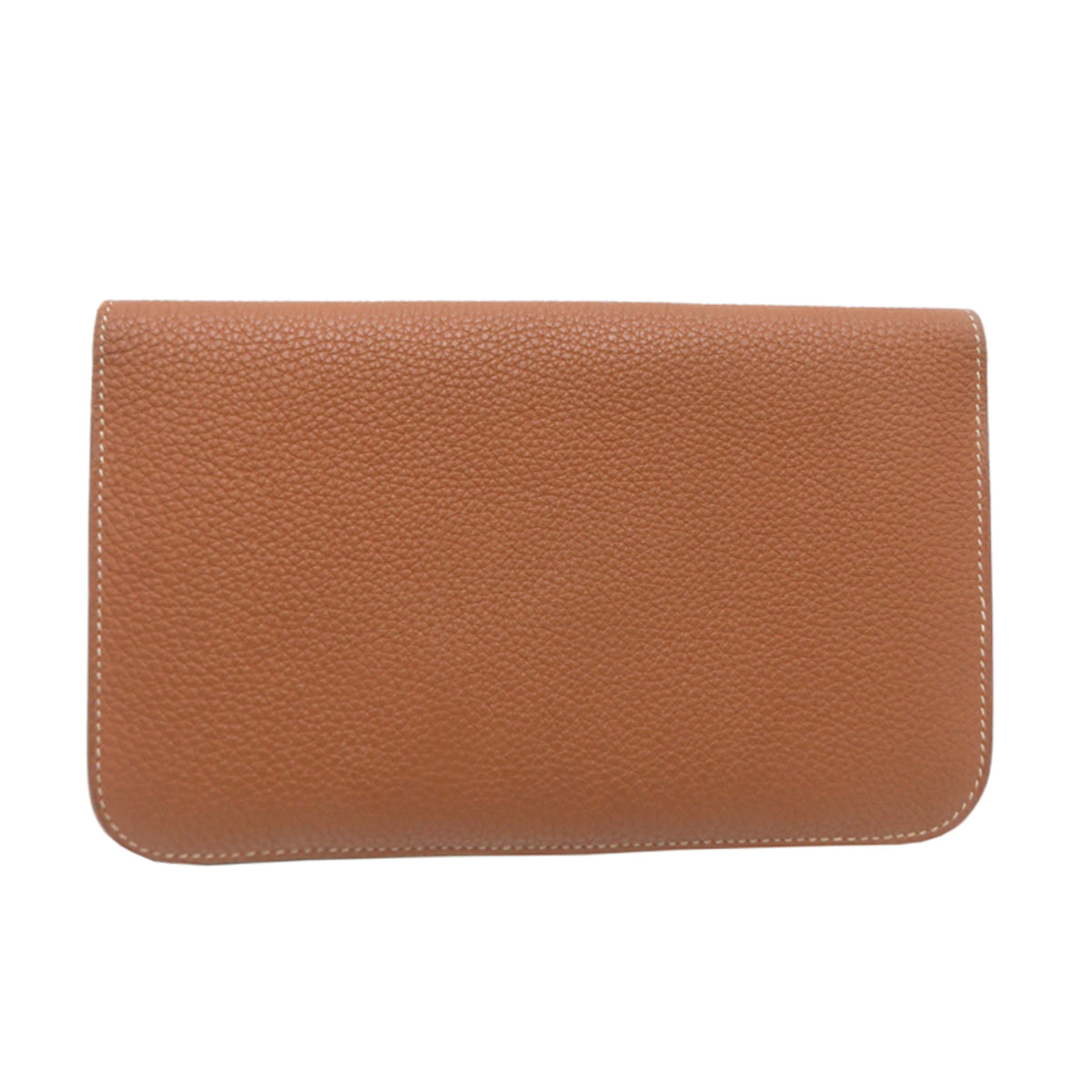 Hermes Gold Togo Leather Long Wallet (Bi-Fold) (Pre-Owned)