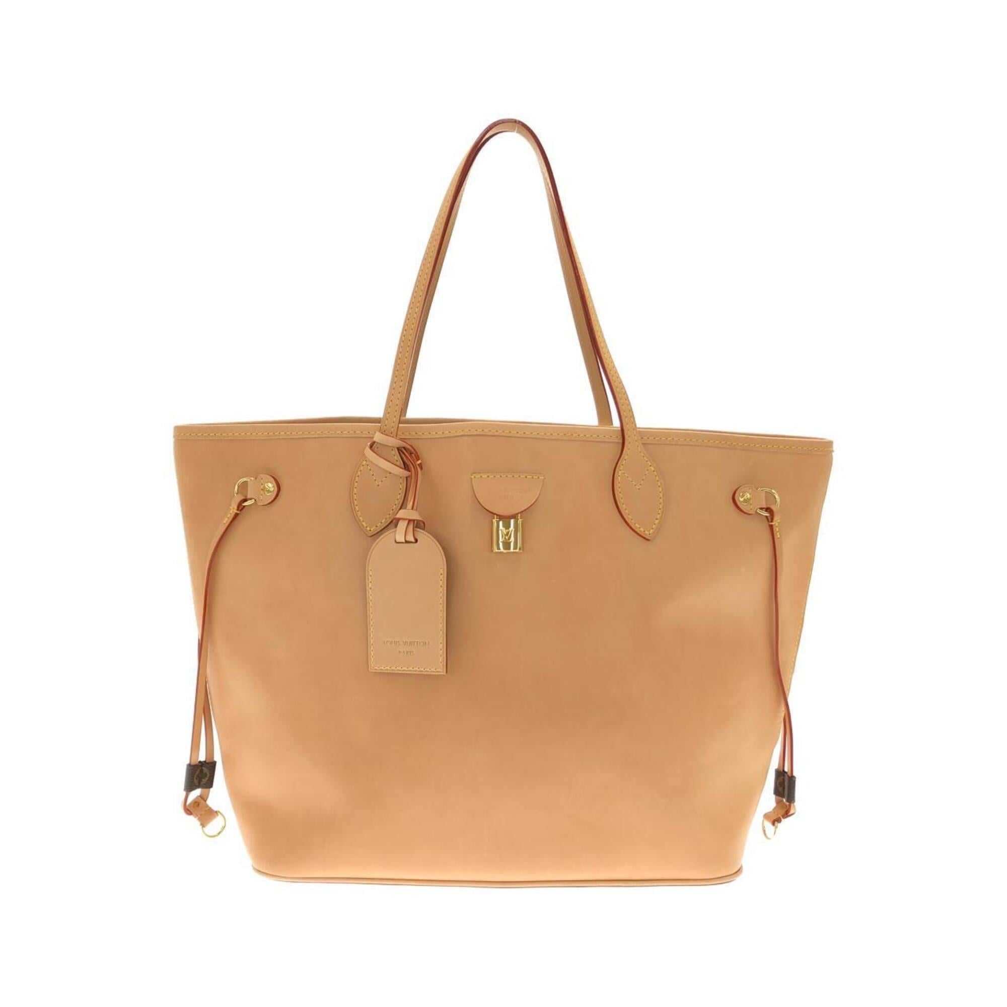 Louis Vuitton Beige Leather Handbag (Pre-Owned)
