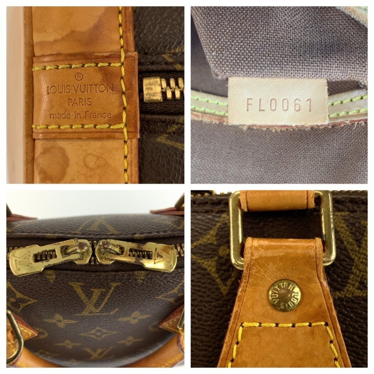 Louis Vuitton Monogram Brown Pvc Leather Handbag (Pre-Owned)