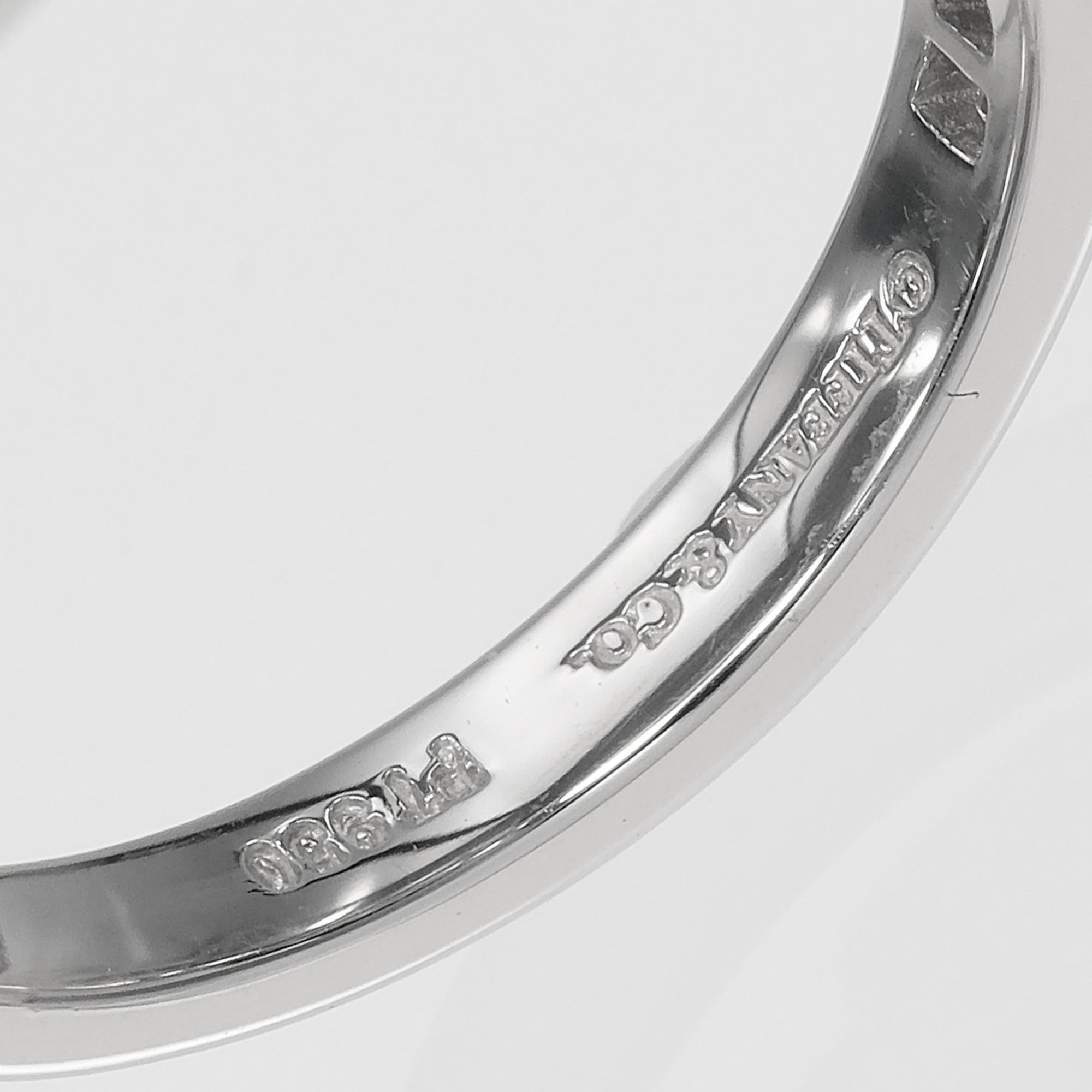 Tiffany Platinum 950 Band Ring (Pre-Owned)