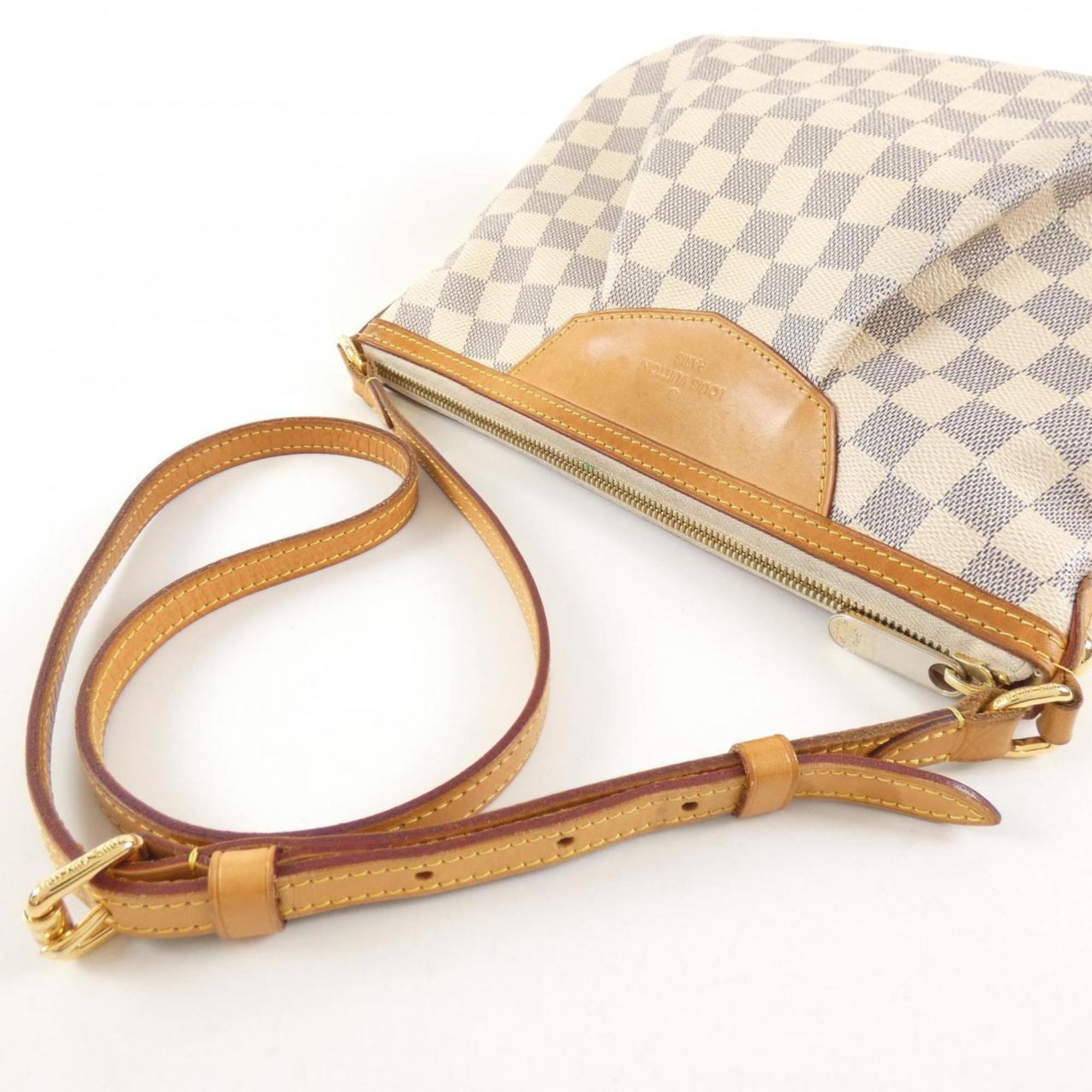 Louis Vuitton Damier Azur Azur Coated Canvas Shoulder Bag (Pre-Owned)