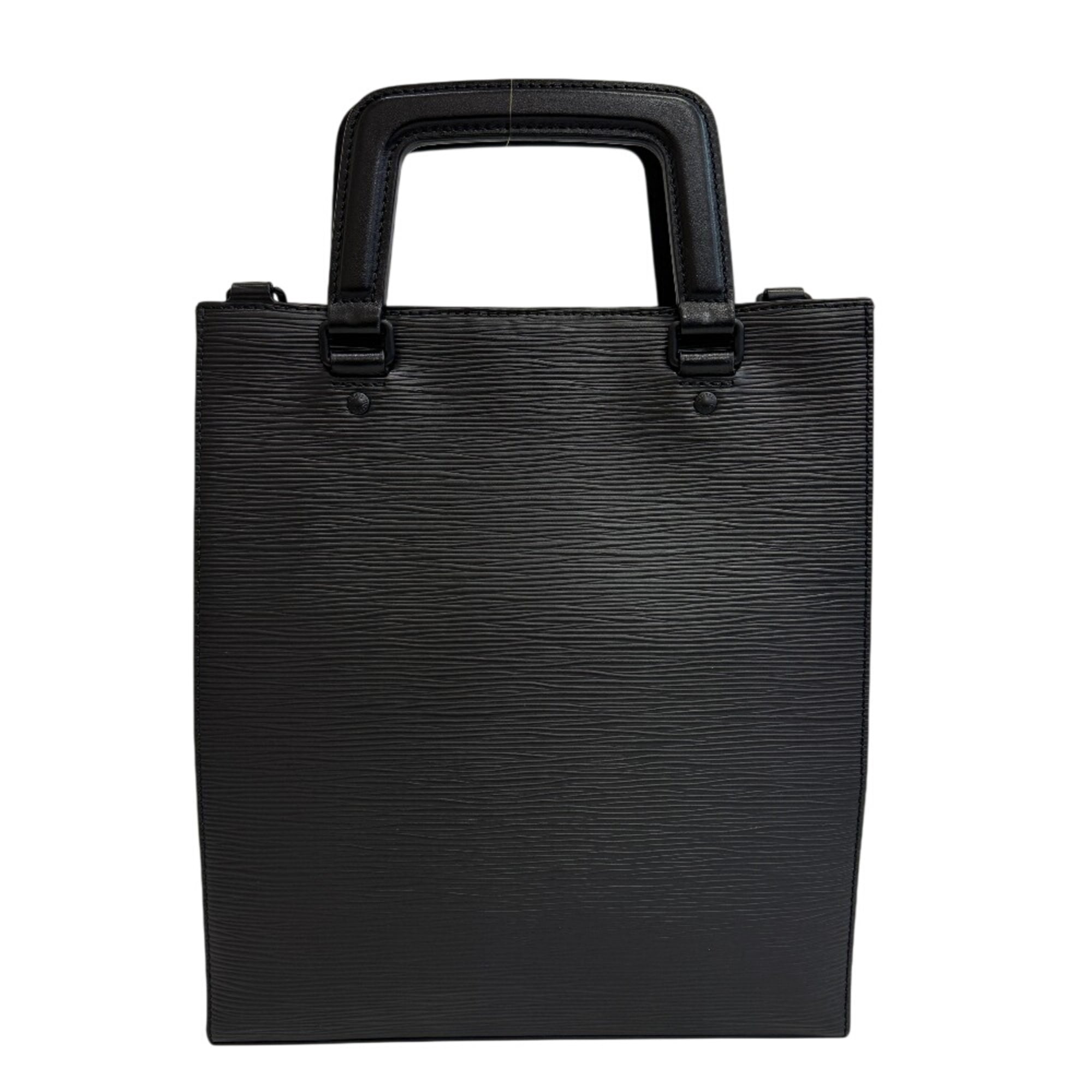 Louis Vuitton Black Epi Leather Handbag Shoulder Bag (Pre-Owned)