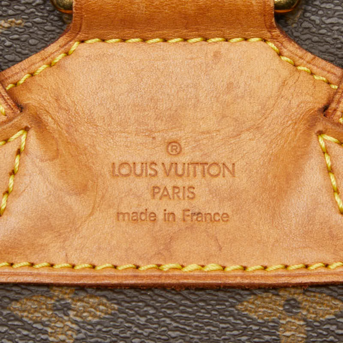 Louis Vuitton Brown Pvc Leather Backpack (Pre-Owned)