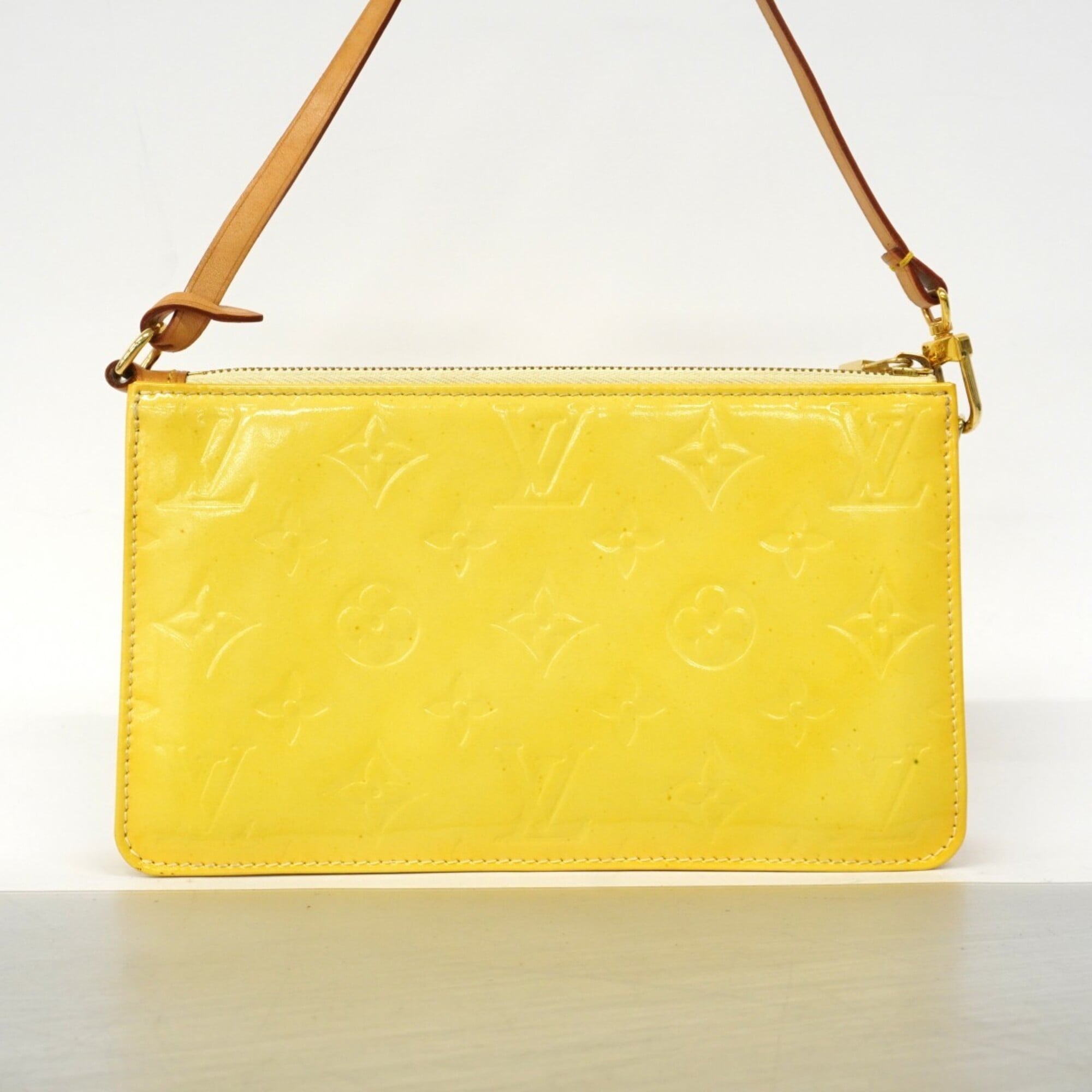 Louis Vuitton Lime Yellow Pouch (Pre-Owned)