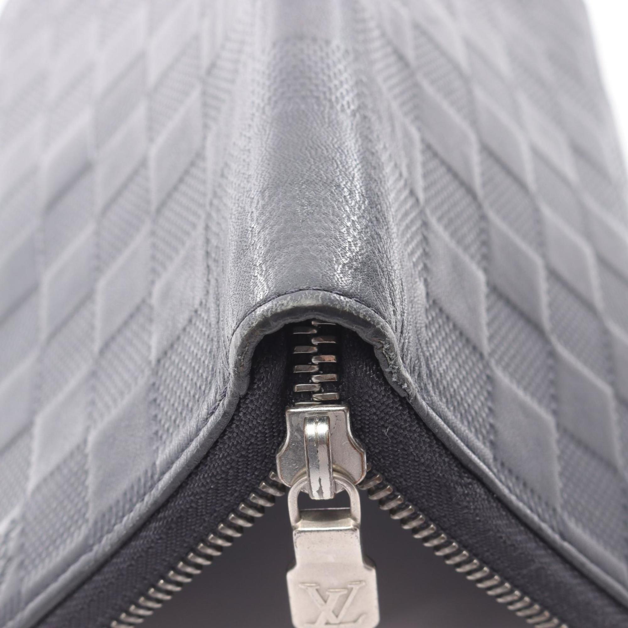 Louis Vuitton Cosmos Infini Navy Damier Infini Long Wallet (Bi-Fold) (Pre-Owned)