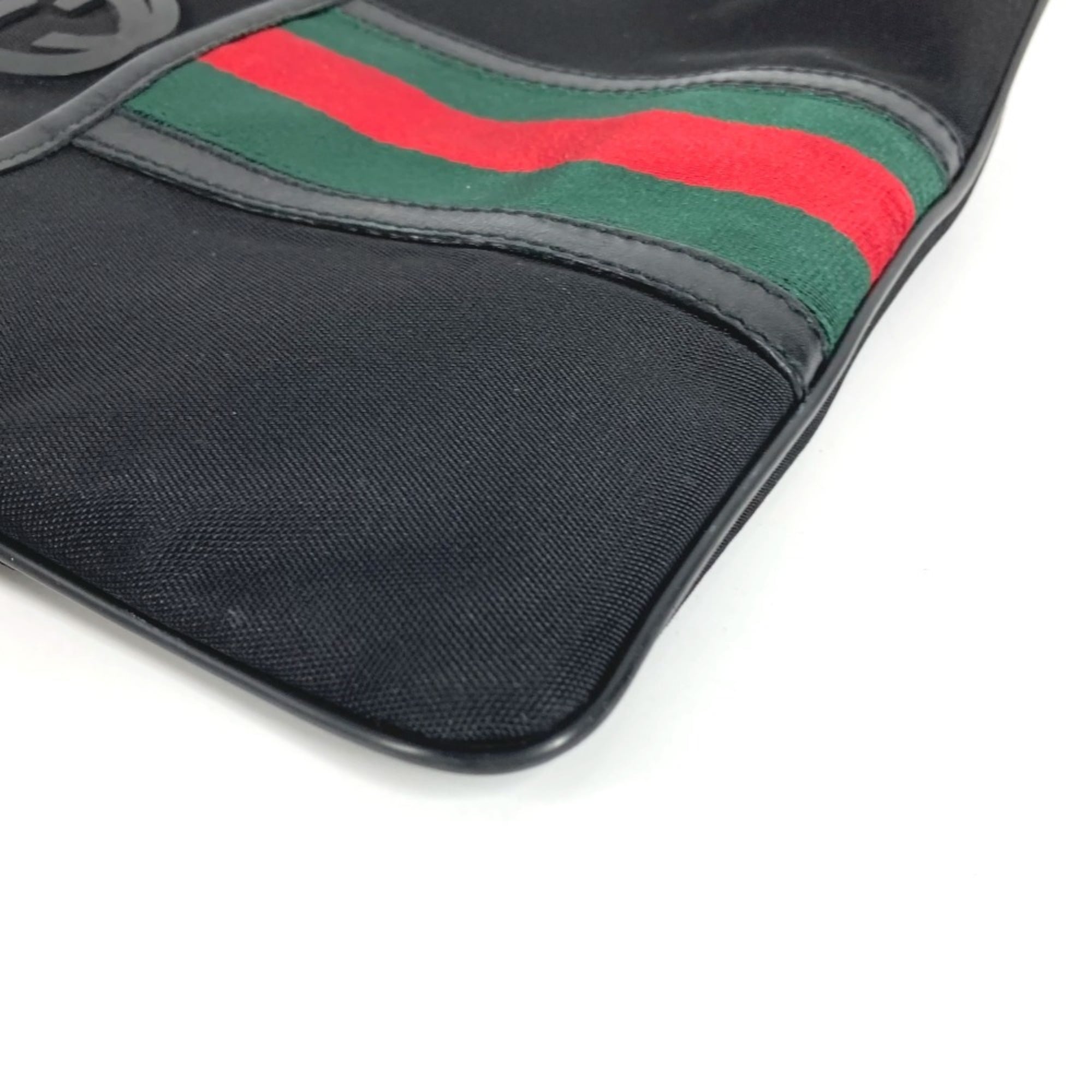 Gucci Black Pochette Shoulder Bag (Pre-Owned)