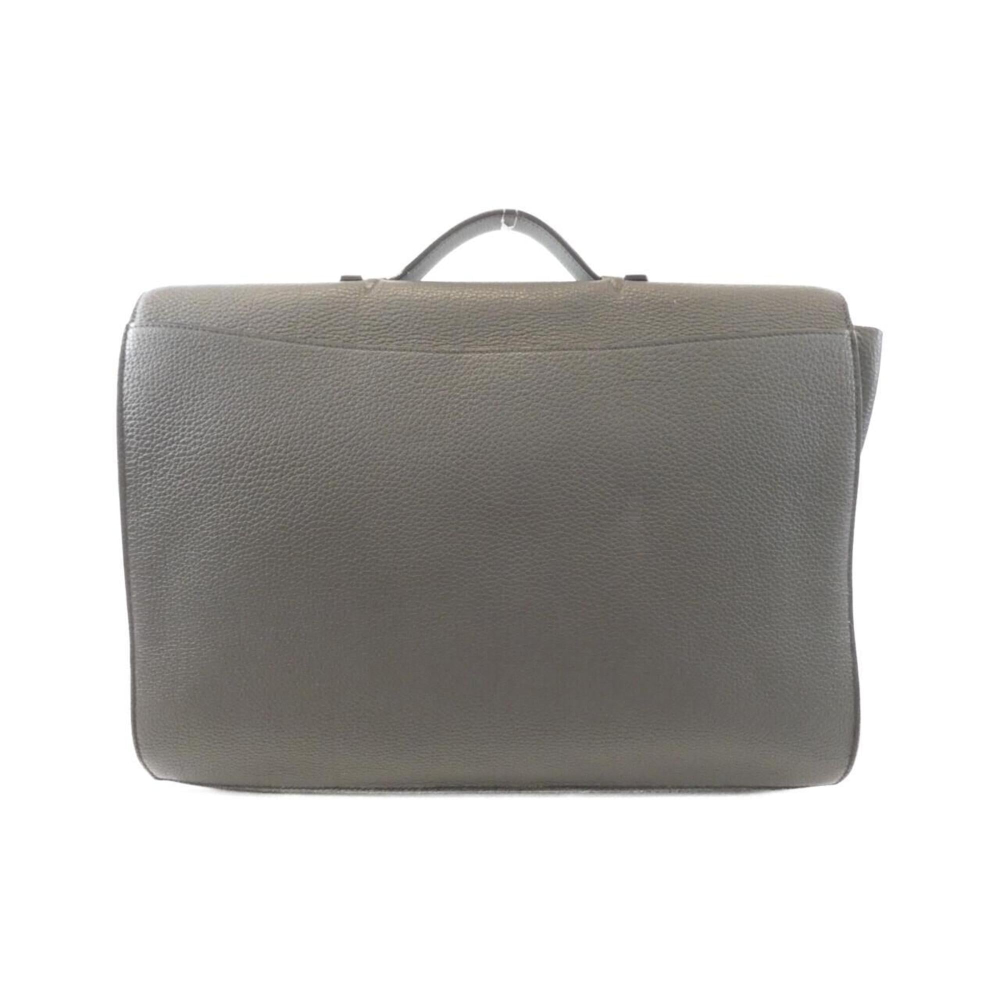 Hermes Graphite Togo Leather Handbag (Pre-Owned)