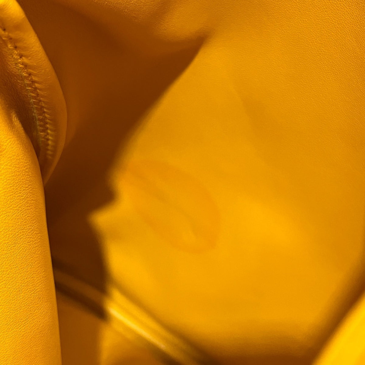 Hermes Yellow Swift Leather Pochette Shoulder Bag (Pre-Owned)