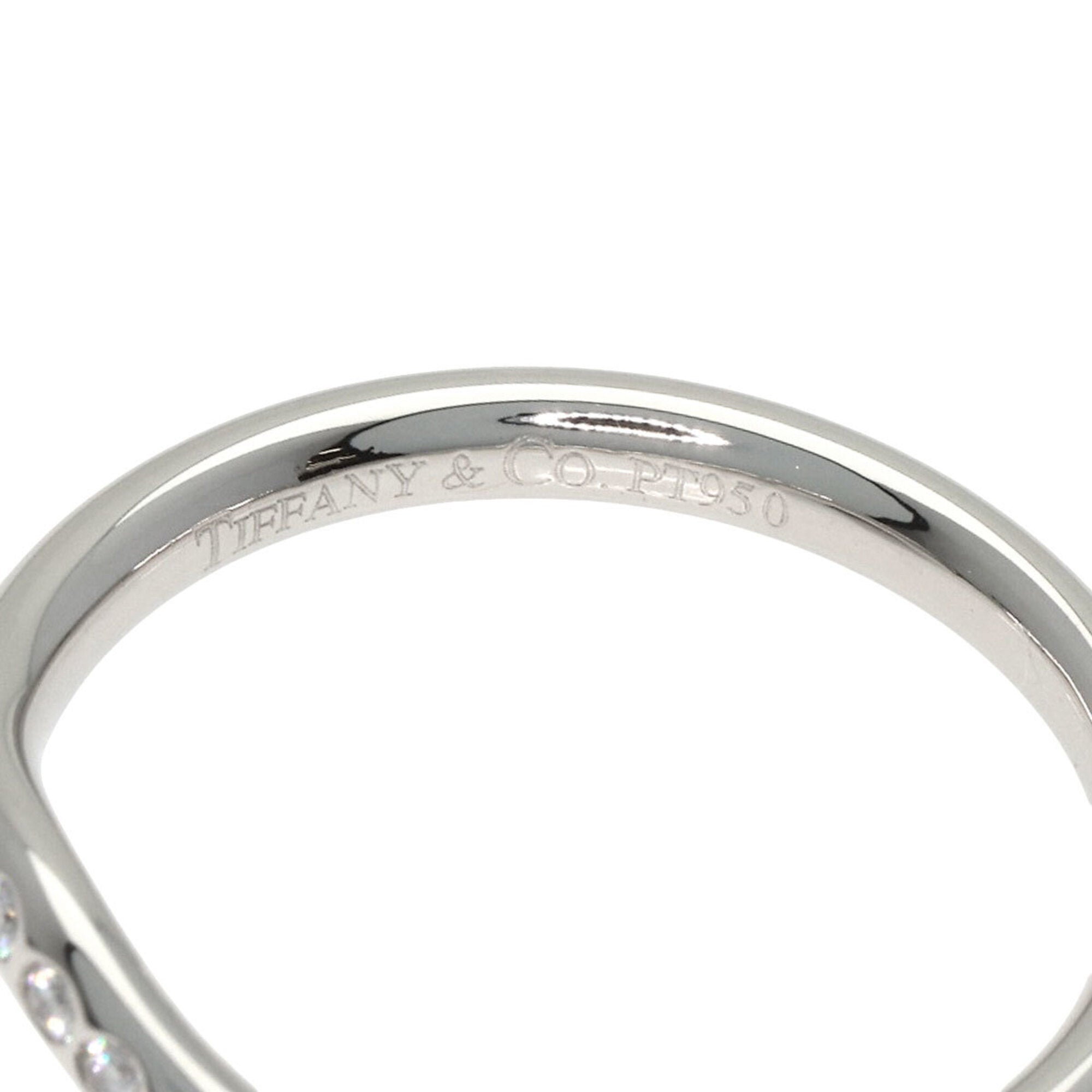 Tiffany Platinum 950 Band Ring (Pre-Owned)