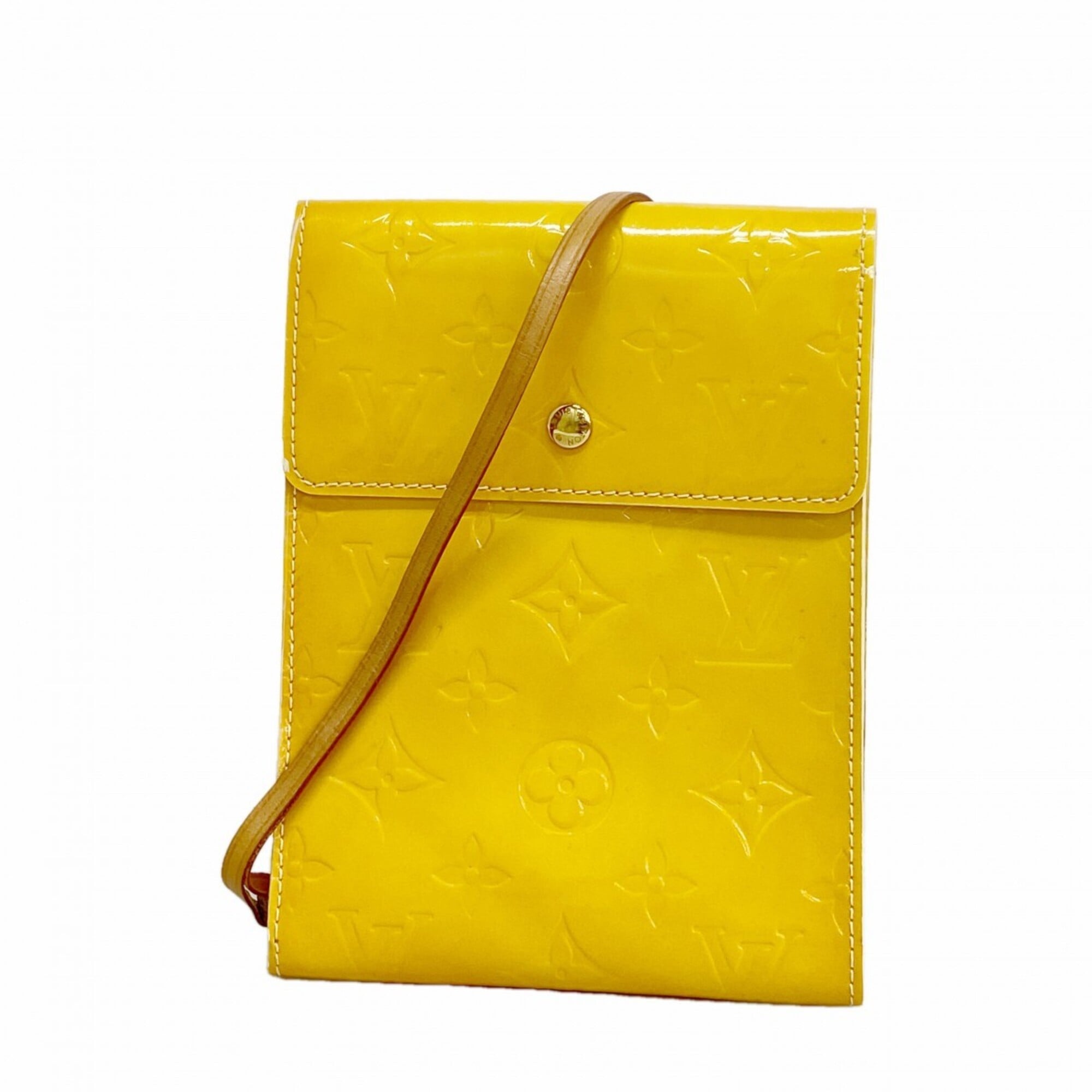 Louis Vuitton Lime Yellow Shoulder Bag (Pre-Owned)