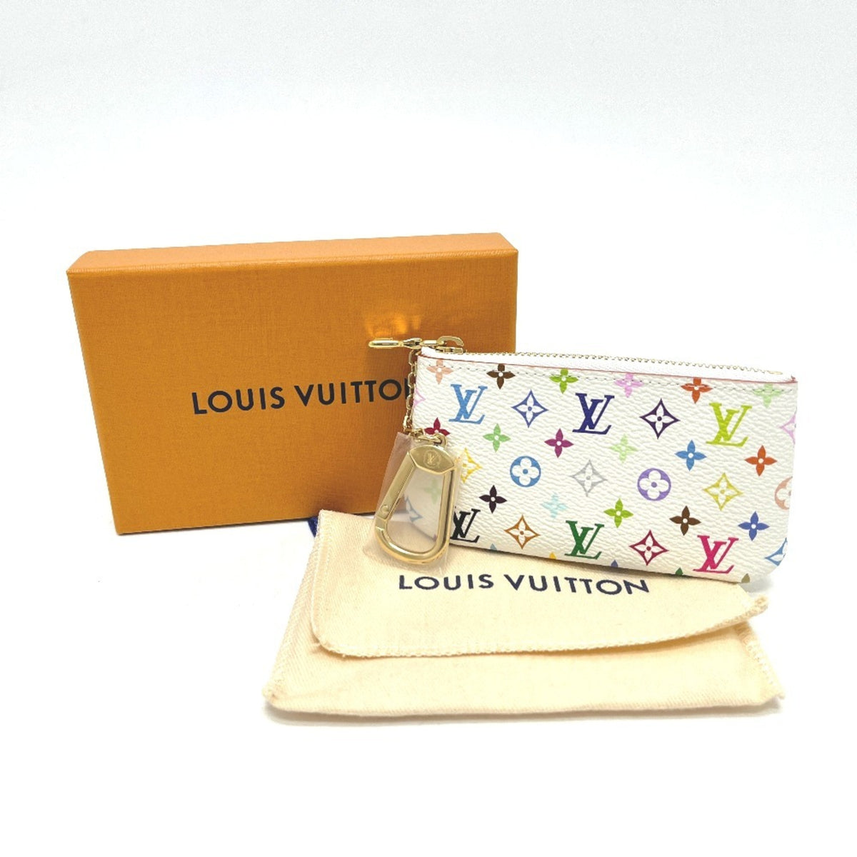 Louis Vuitton Blanc Monogram Multicolore Coin Purse/Coin Case (Pre-Owned)