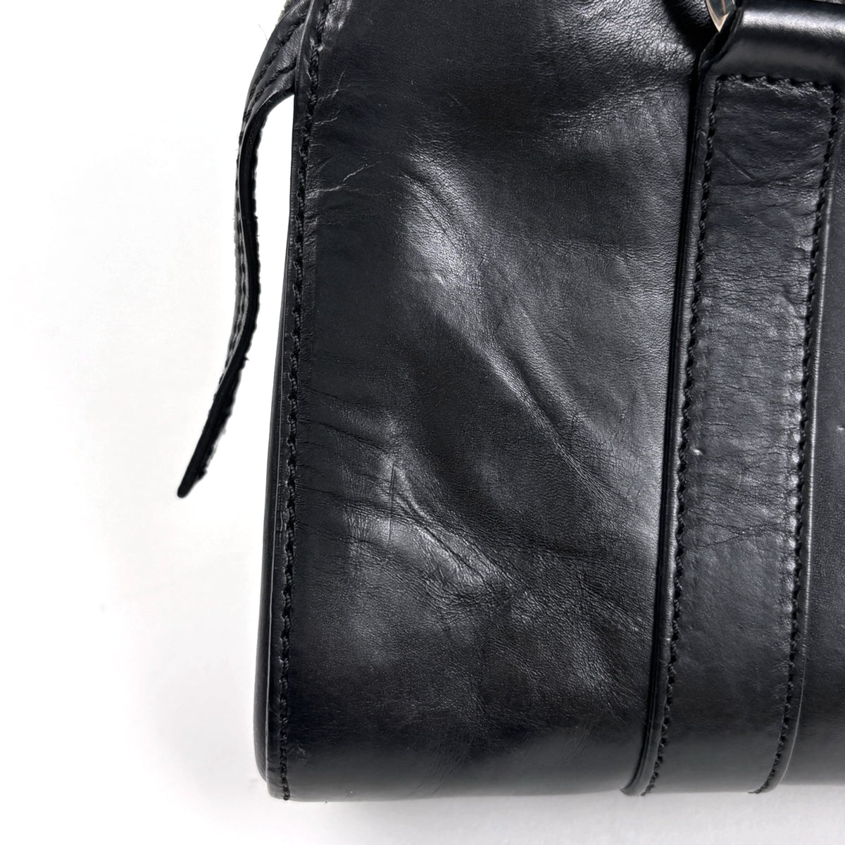 Christian Dior Black Leather Handbag (Pre-Owned)