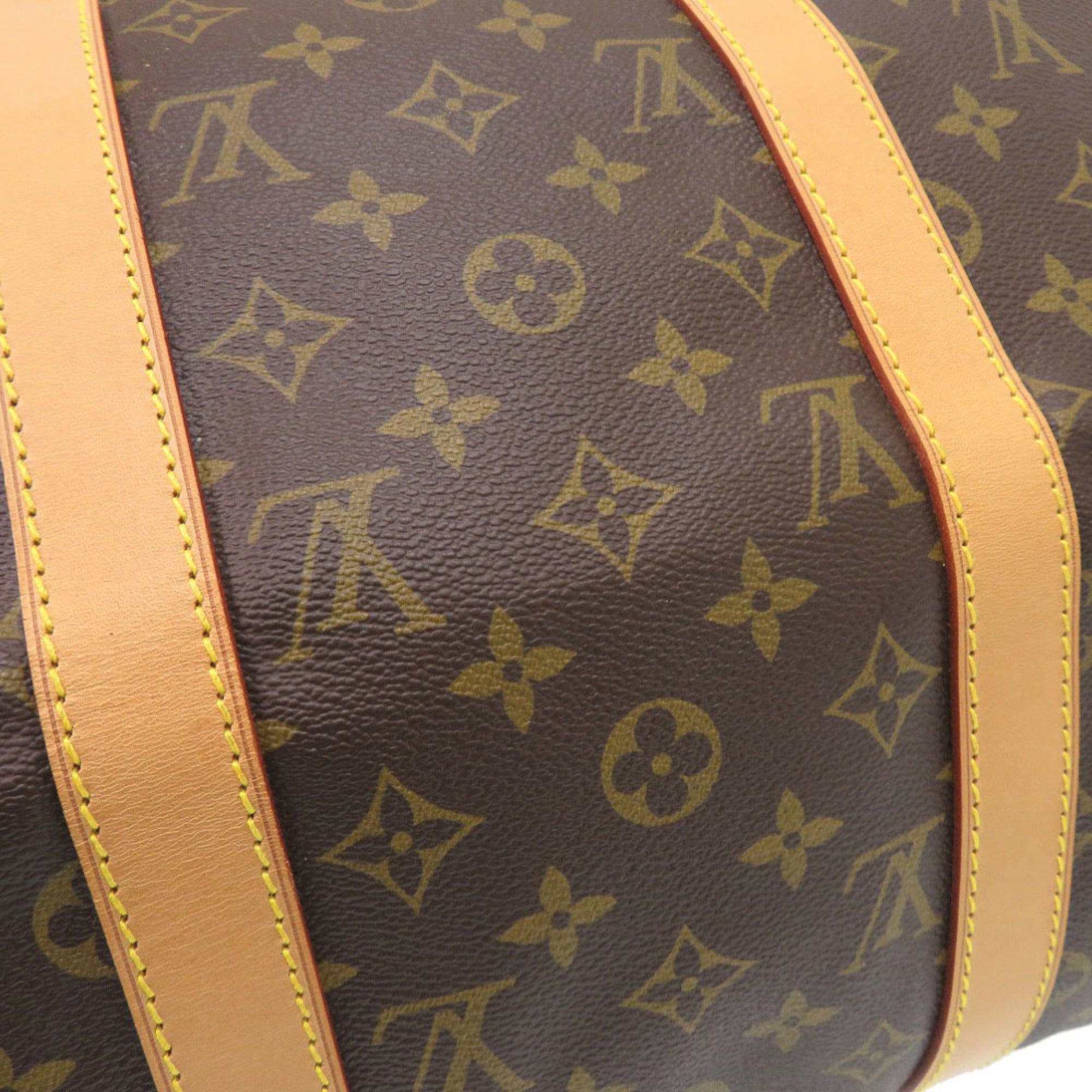 Louis Vuitton Monogram Brown Monogram Canvas Boston Bag (Pre-Owned)