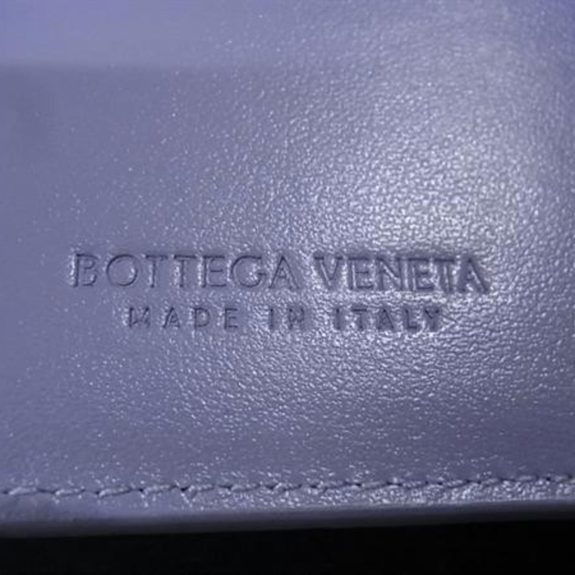 Bottega Veneta Purple Intrecciato Wallet (Bi-Fold) (Pre-Owned)