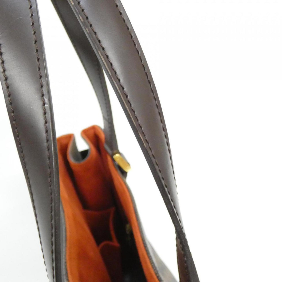 Louis Vuitton Brown Coated Canvas Handbag (Pre-Owned)