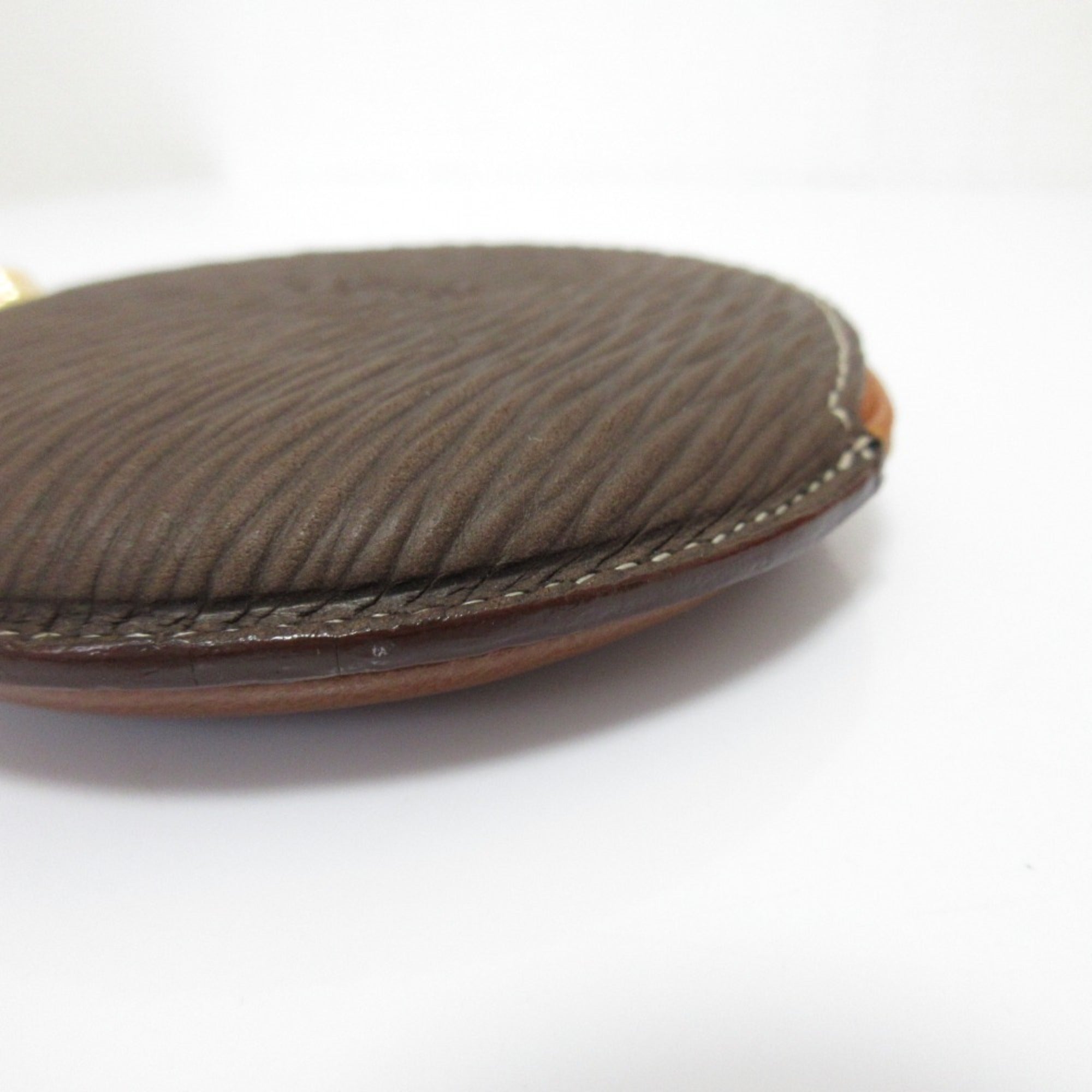 Loewe Brown Leather Coin Purse/Coin Case (Pre-Owned)
