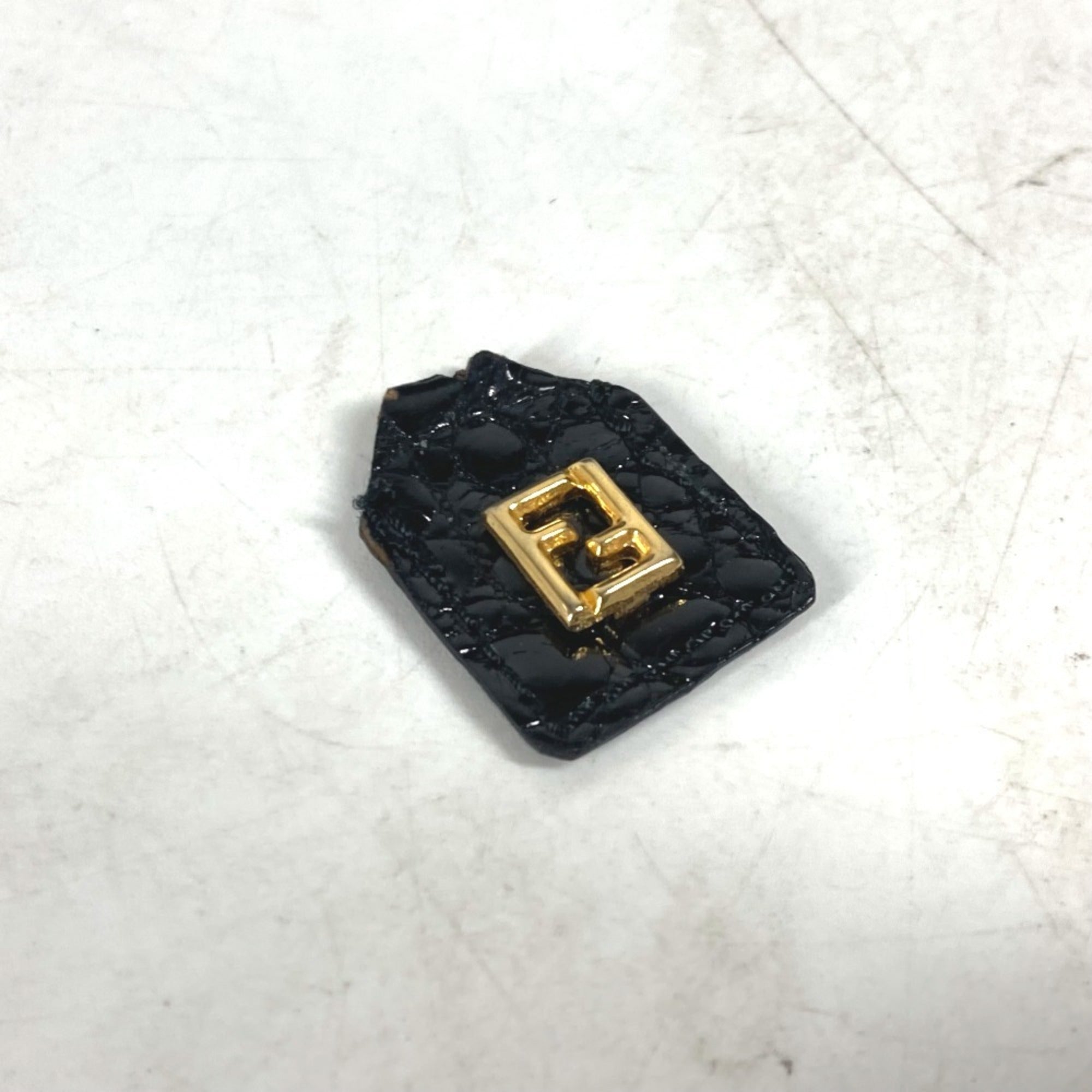 Fendi Black Leather Backpack (Pre-Owned)