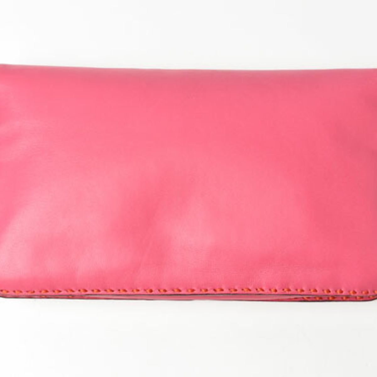 Loewe Pink Leather Clutch Bag Pouch (Pre-Owned)