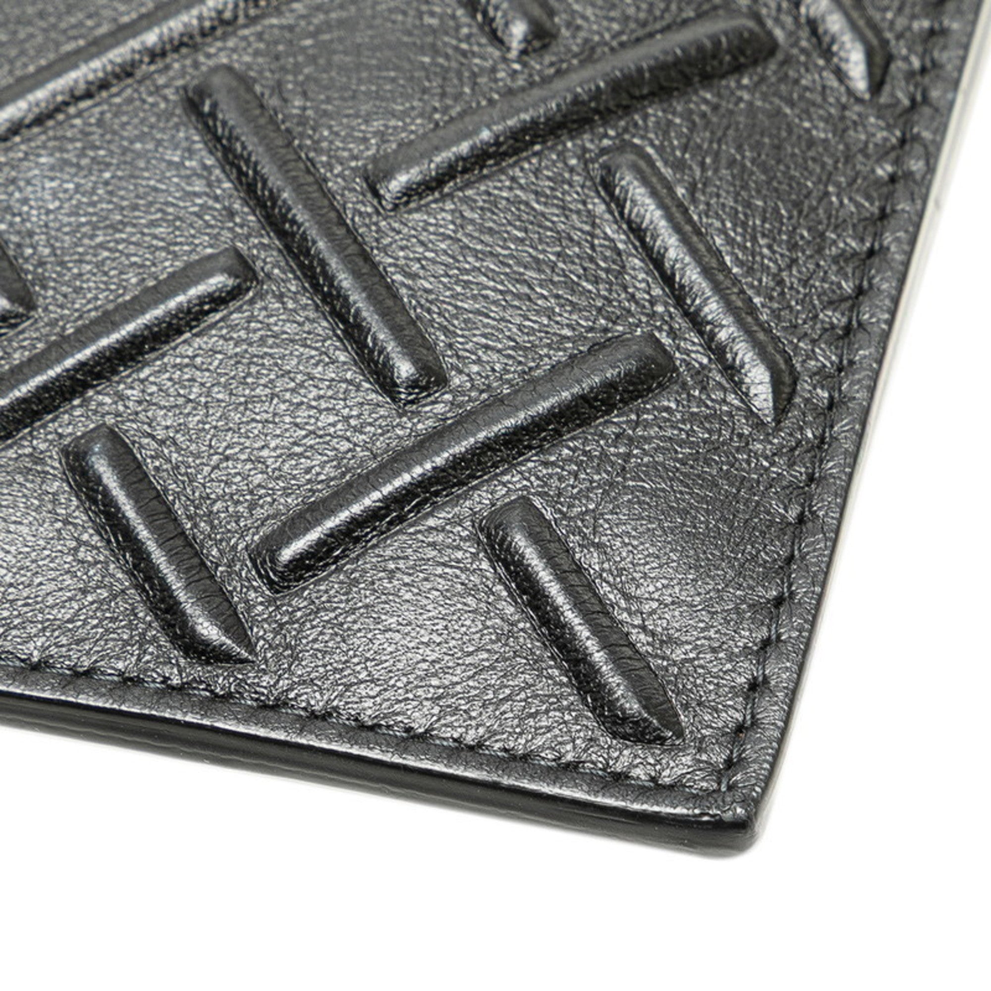 Bottega Veneta Black Leather Clutch Bag (Pre-Owned)