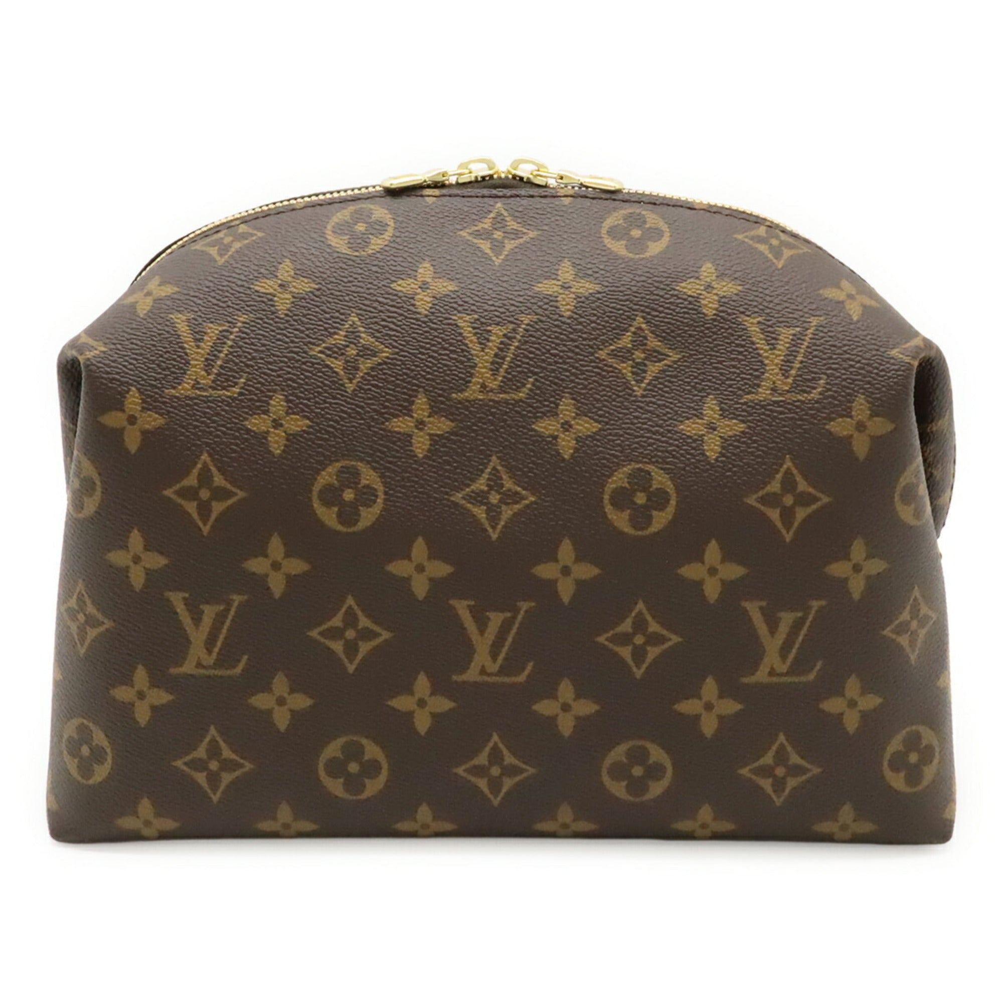Louis Vuitton Brown Monogram Canvas Pvc Coated Canvas Pochette Pouch (Pre-Owned)