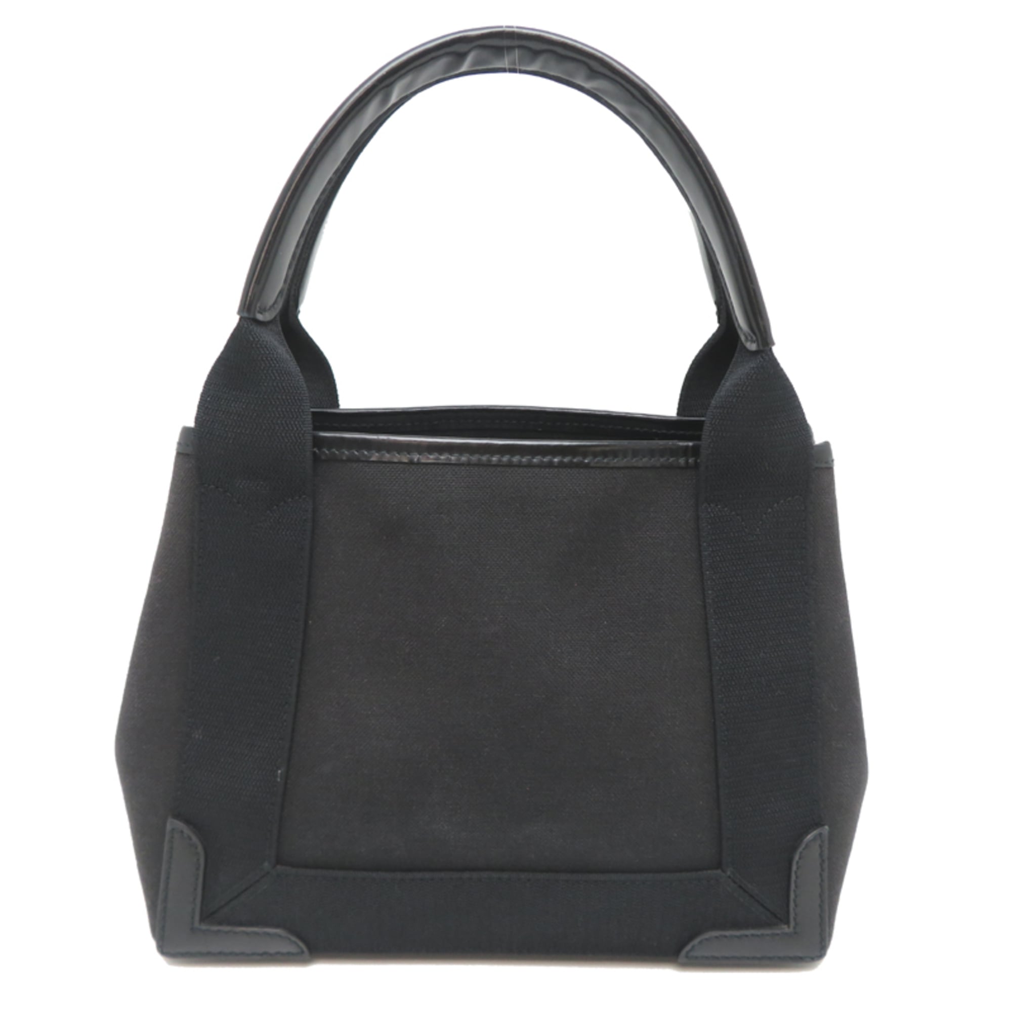 Balenciaga Black Canvas Leather Handbag (Pre-Owned)