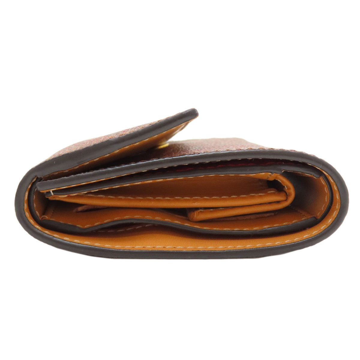 Etro Brown Pvc Wallet (Bi-Fold) (Pre-Owned)