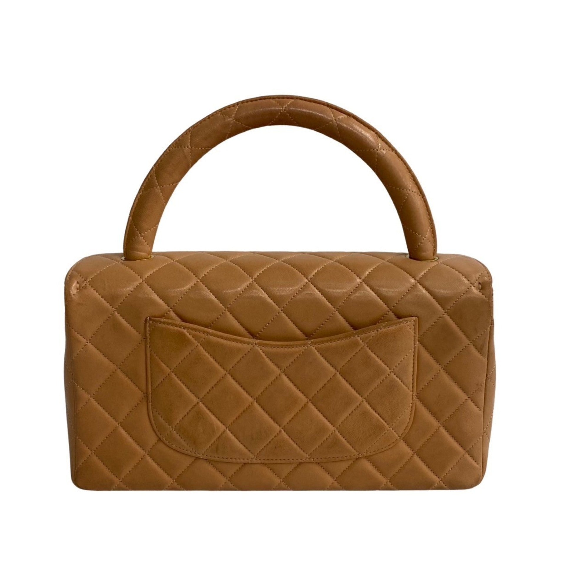 Chanel Pink Leather Handbag (Pre-Owned)