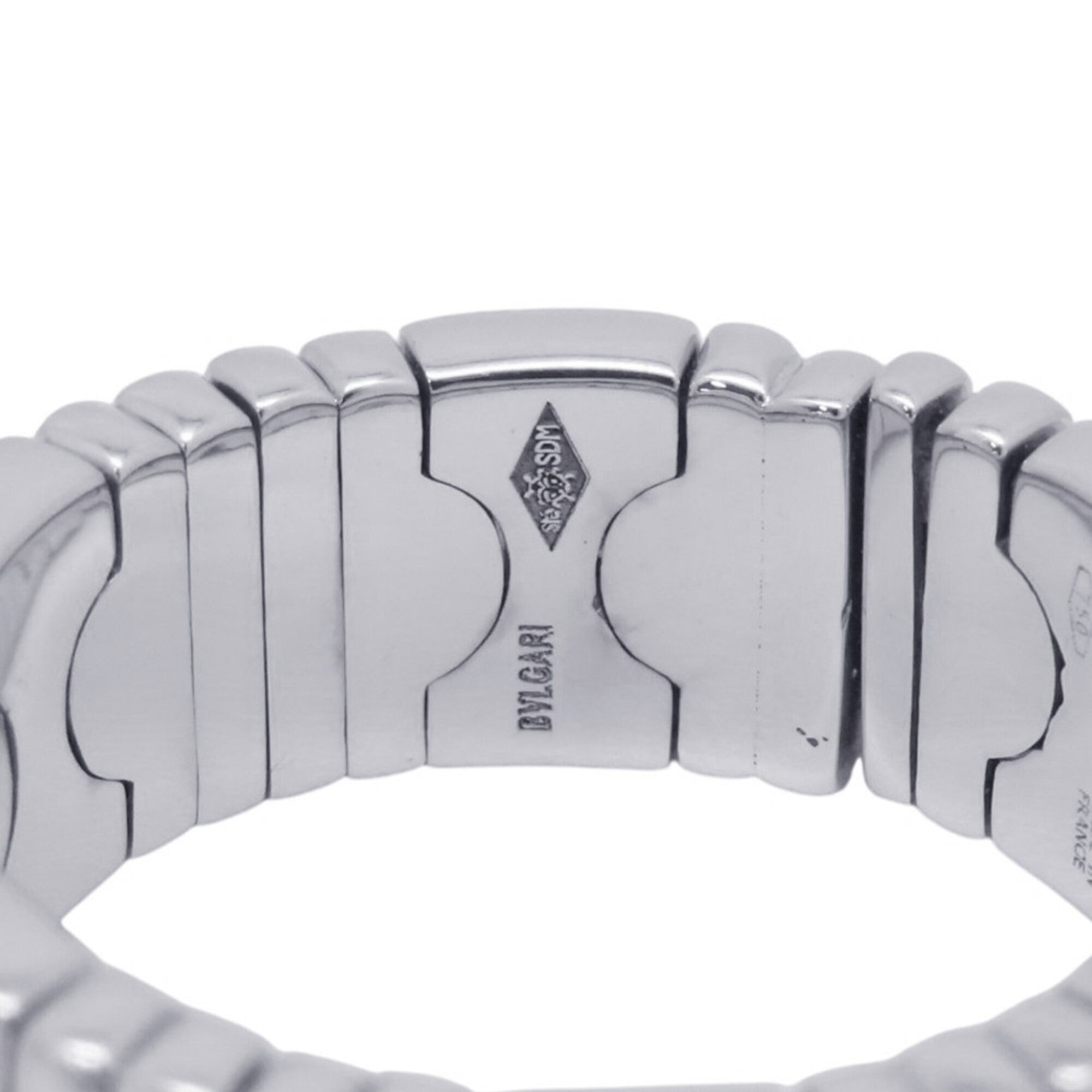Bvlgari White Gold (18K) Band Ring (Pre-Owned)