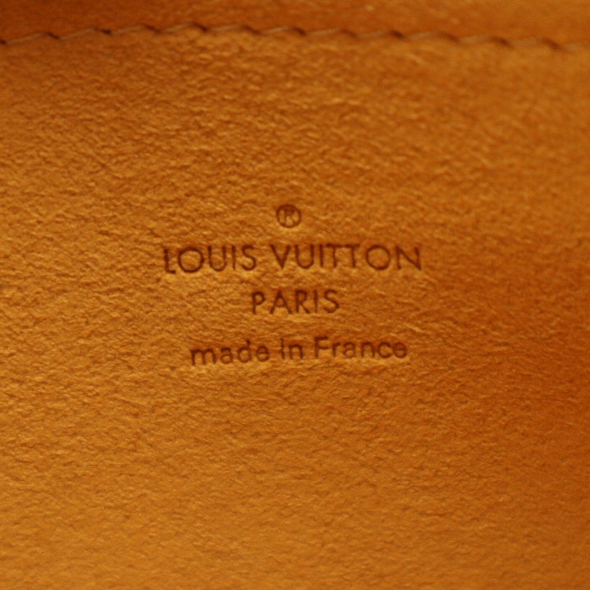 Louis Vuitton Beige Blue Cotton Fanny Pack (Pre-Owned)