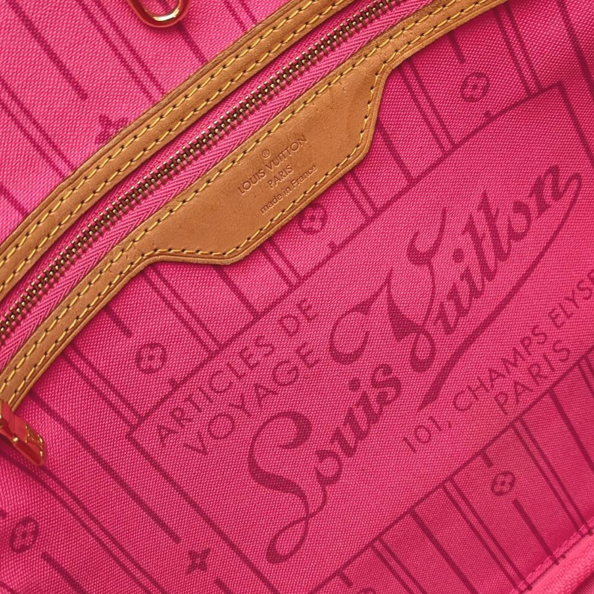 Louis Vuitton Monogram Rose Brown Multi-Color Monogram Tote Bag (Pre-Owned)