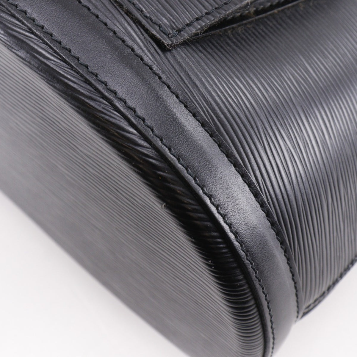 Louis Vuitton Epi Black Noir Epi Leather Backpack (Pre-Owned)