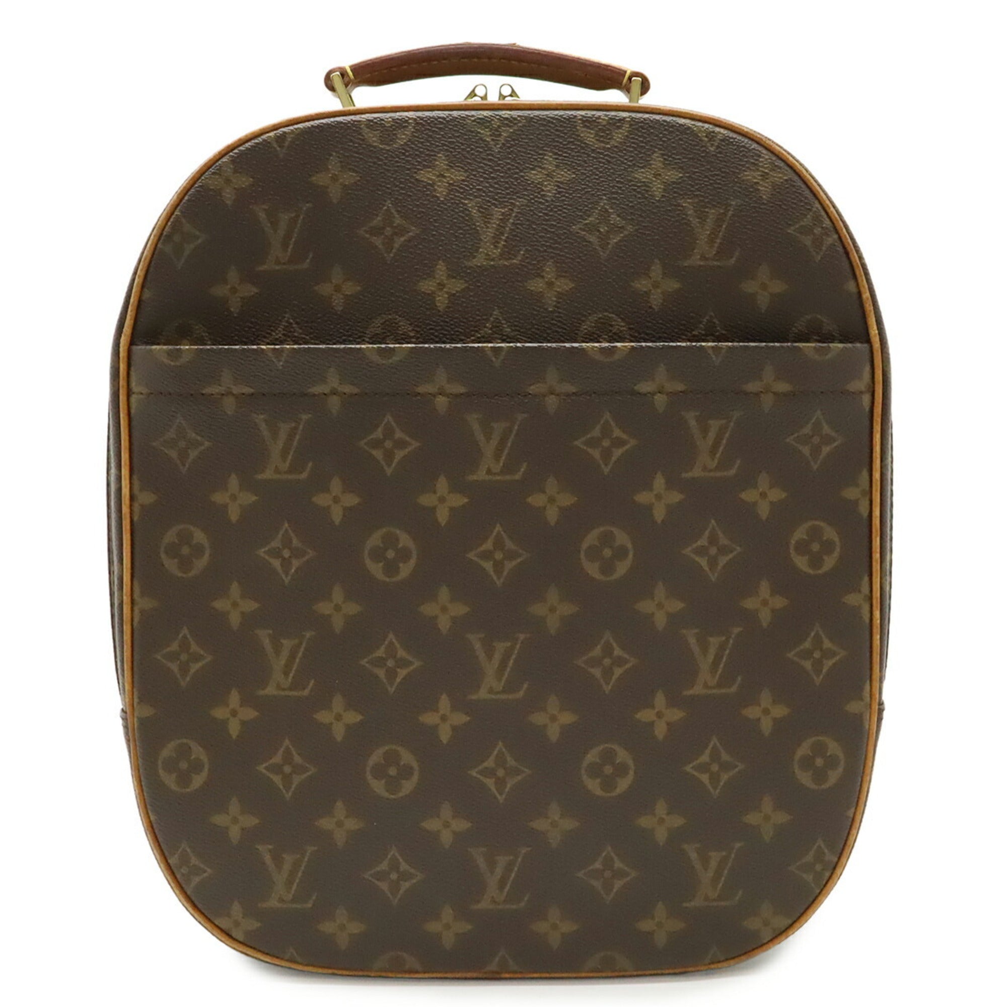 Louis Vuitton Brown Monogram Canvas Pvc Coated Canvas Handbag Shoulder Bag (Pre-Owned)
