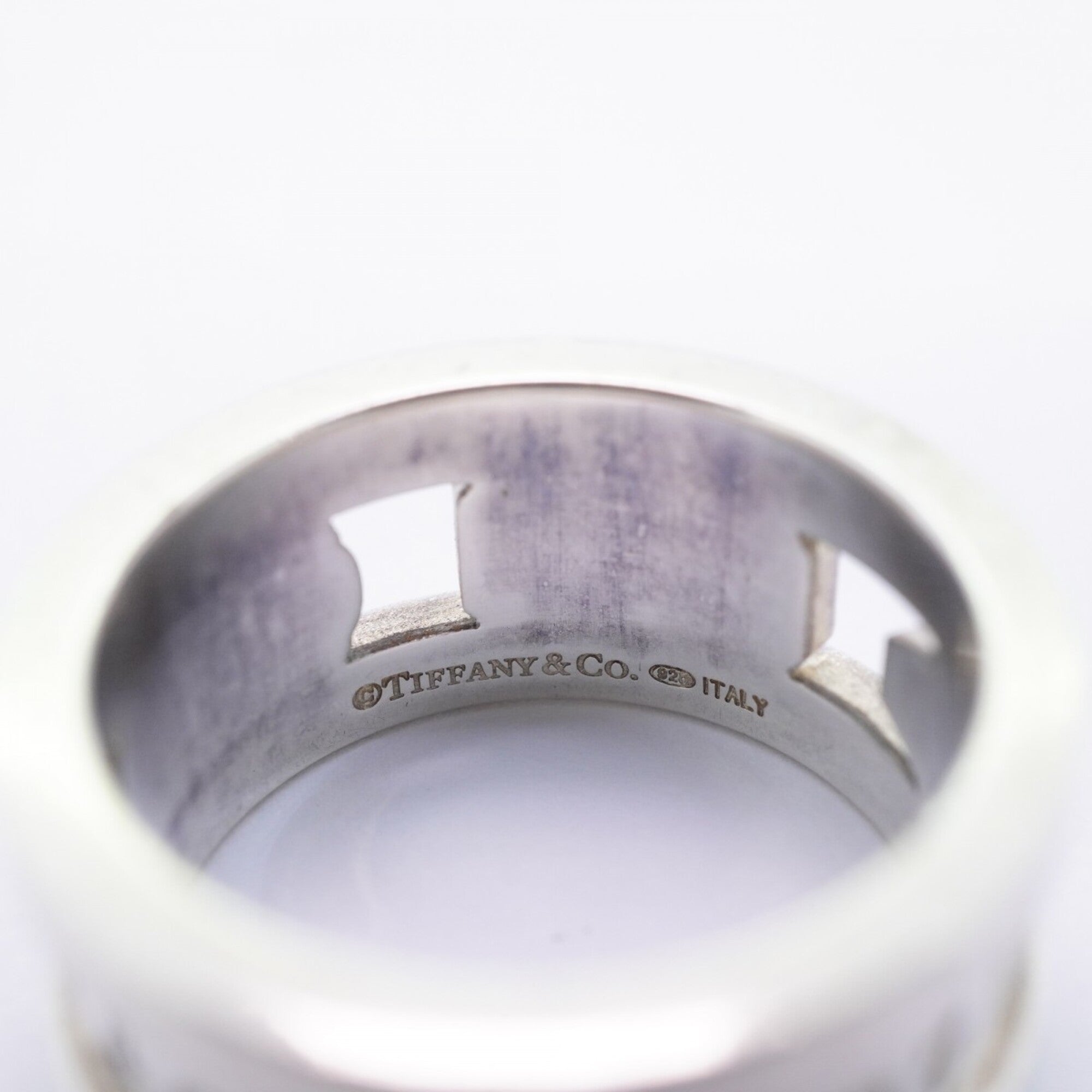 Tiffany Silver 925 Band Ring (Pre-Owned)